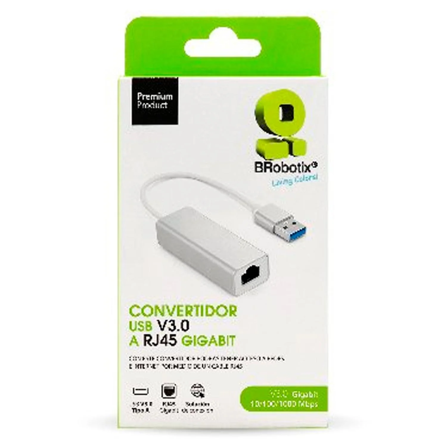 Adaptador Convertidor BROBOTIX USB V3.0 A RJ45 263458 - Image 4