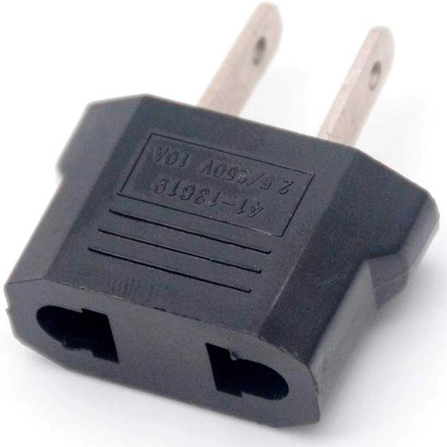 Adaptador de Corriente Europeo a Americano 2.5 / 250V 10A 41-13619 - Image 4