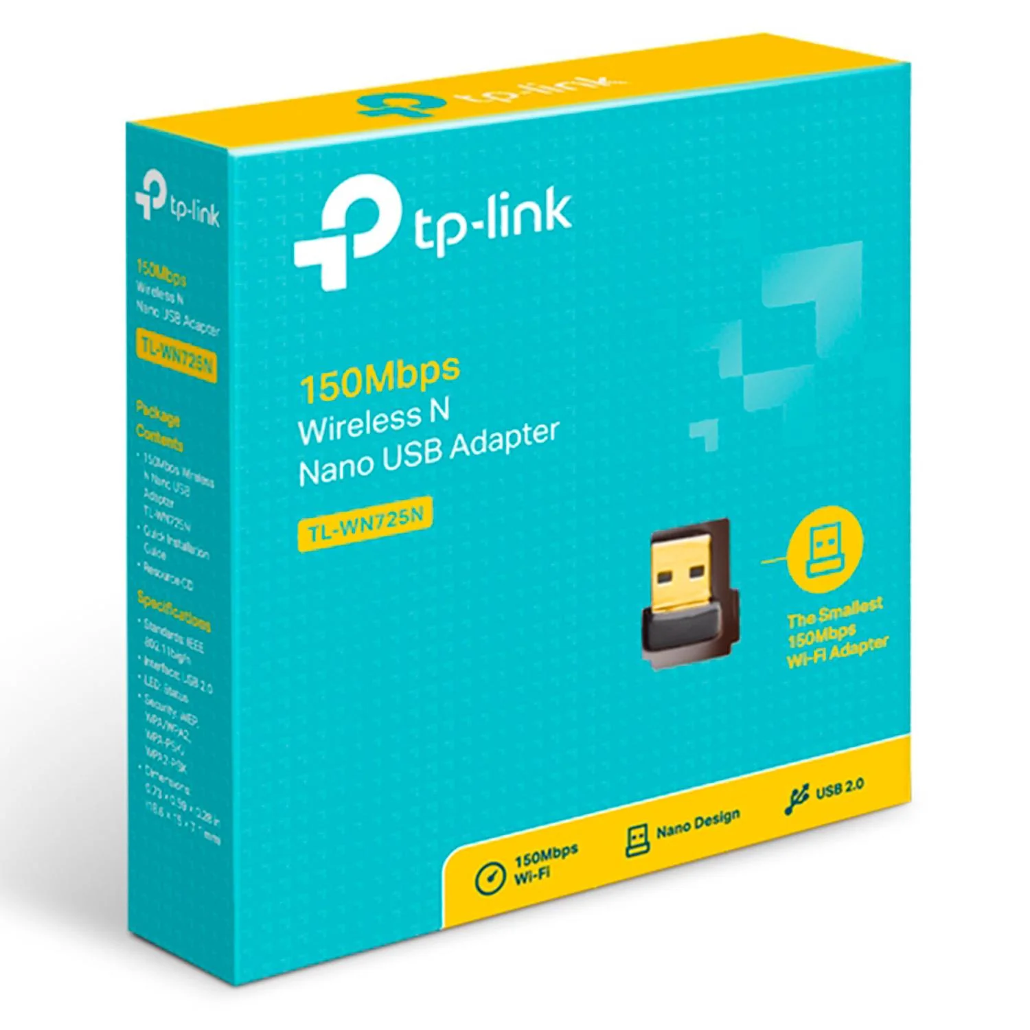 Adaptador Inalambrico USB Wifi TP-LINK TL-WN725N 2.4Ghz 150Mbps - Image 6