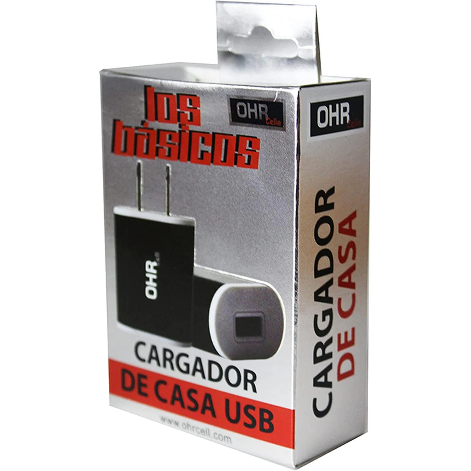 Adaptador Viajero OHR CELL LOS ESENCIALES USB 1000mAh Carga Rapida - Image 6