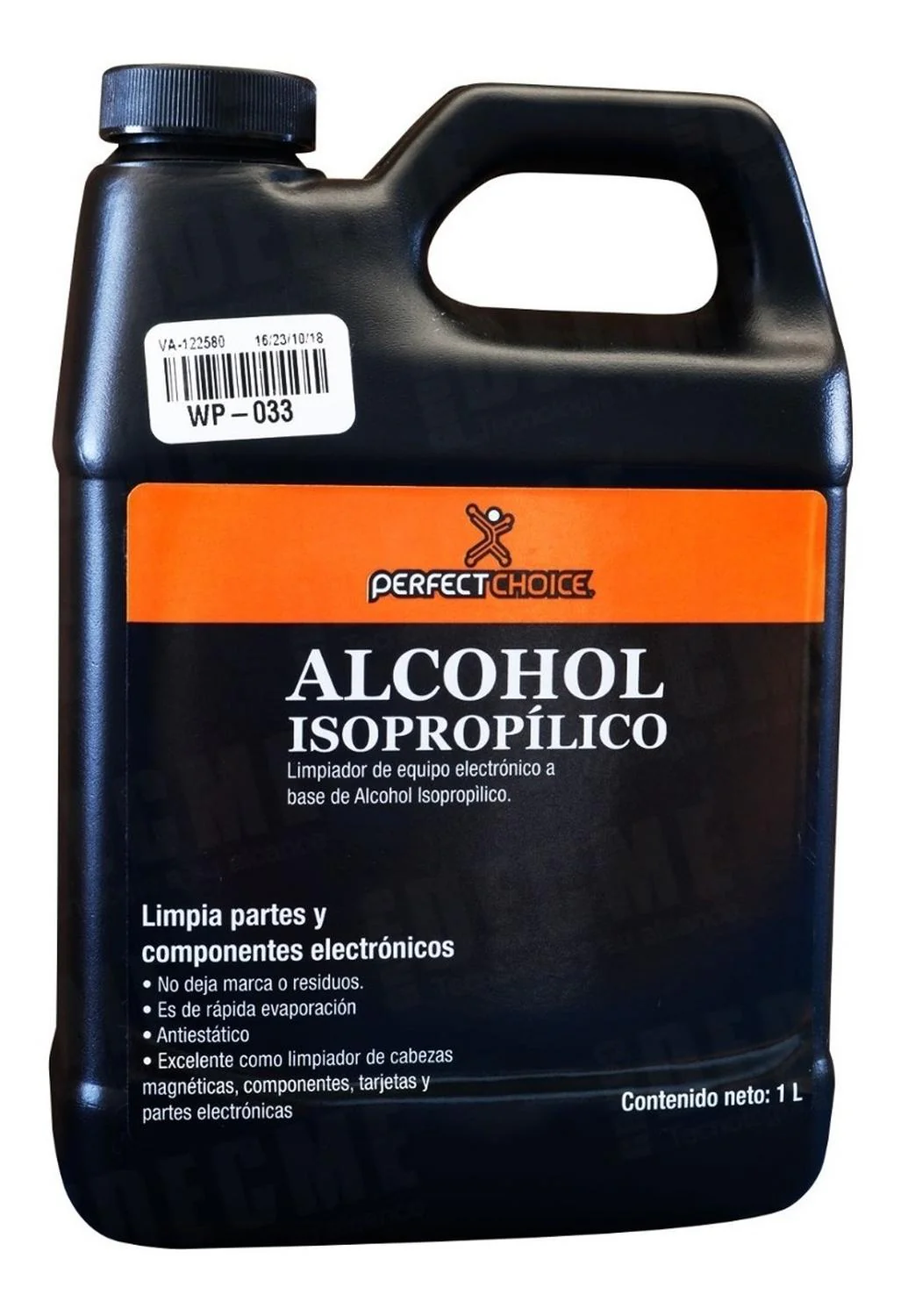 Alcohol Isopropilico PERFECT CHOICE Envase 1L PC-034094