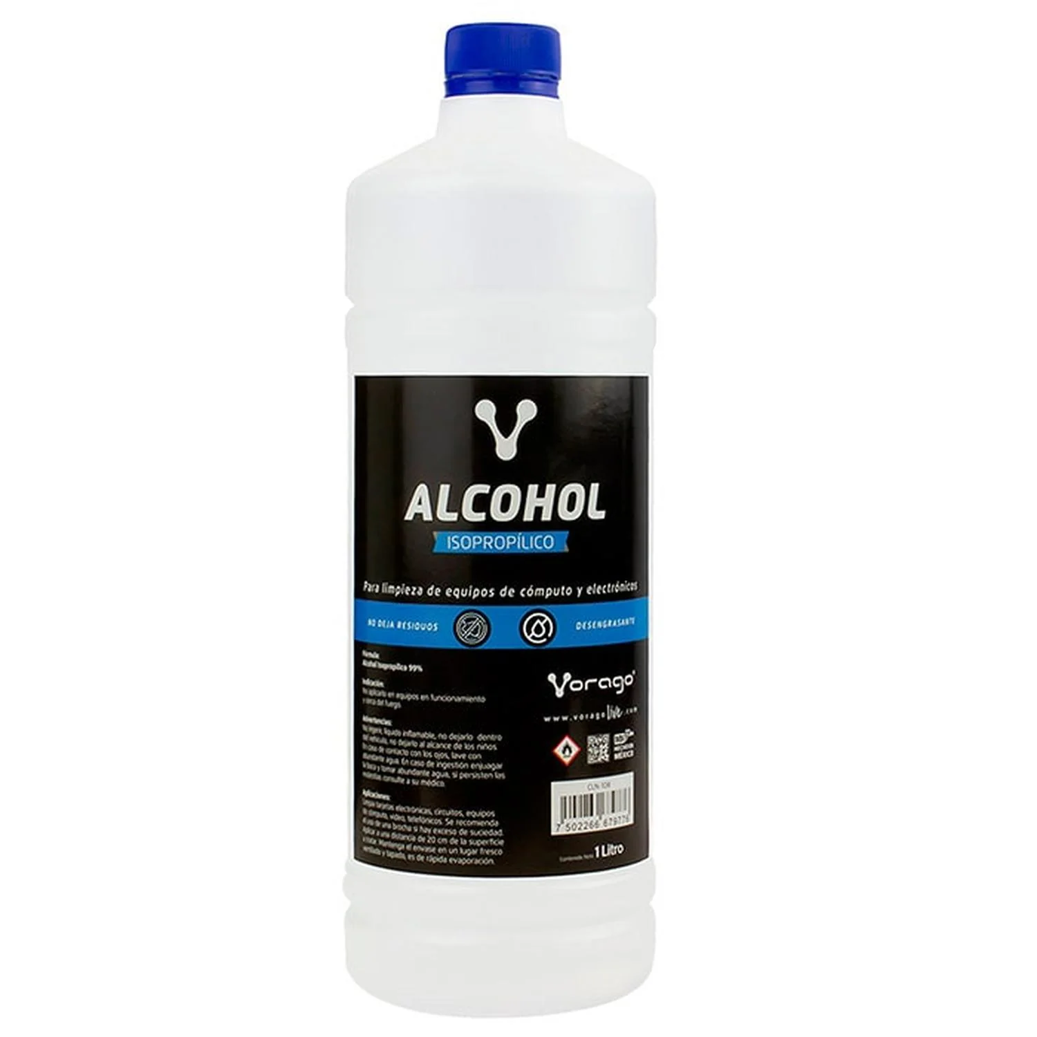 Alcohol Isopropilico VORAGO CLN-108 1 LT