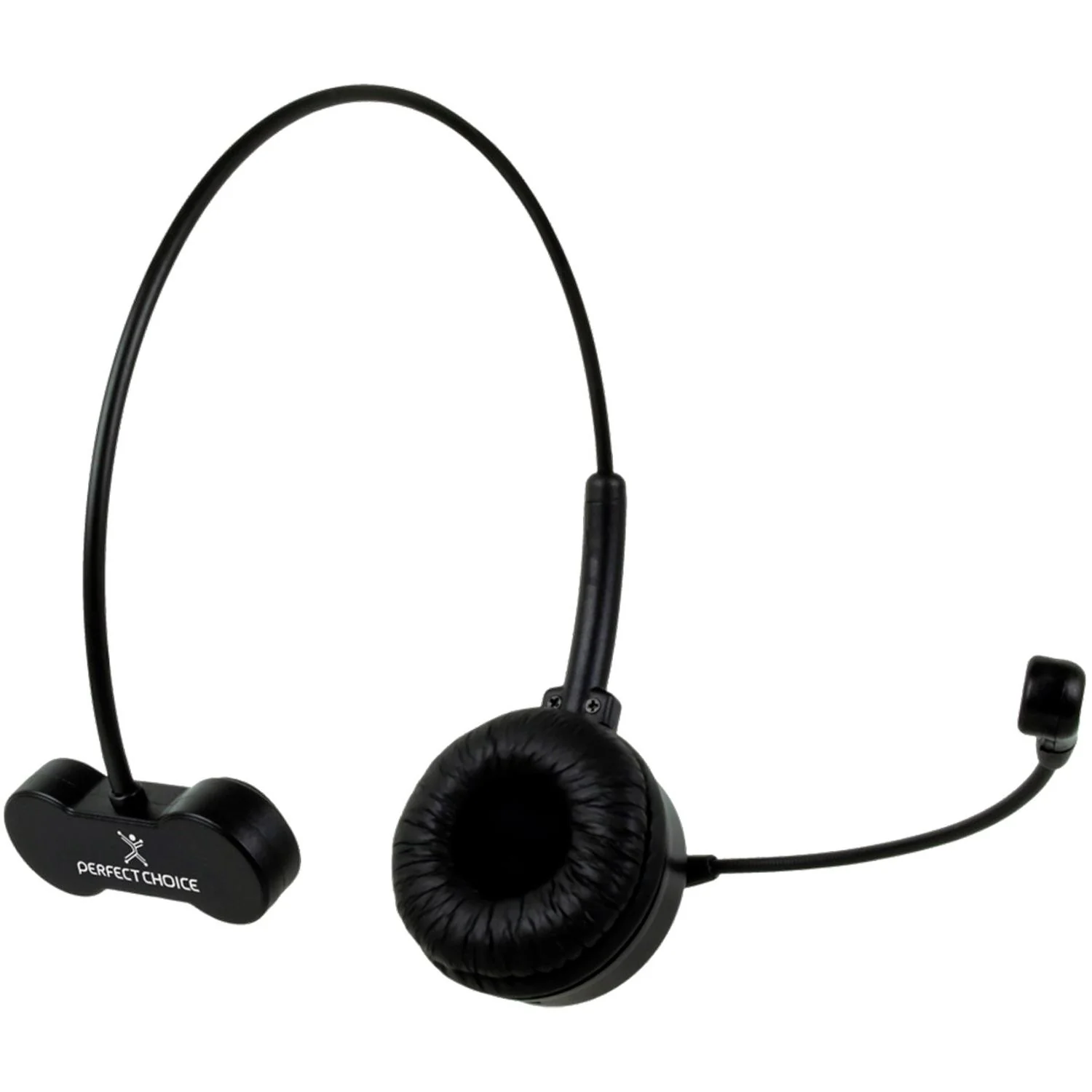 Audifono Diadema Inalambrica para Call Center PERFECT CHOICE Monoaural Bluetooth PC-116899 - Image 2