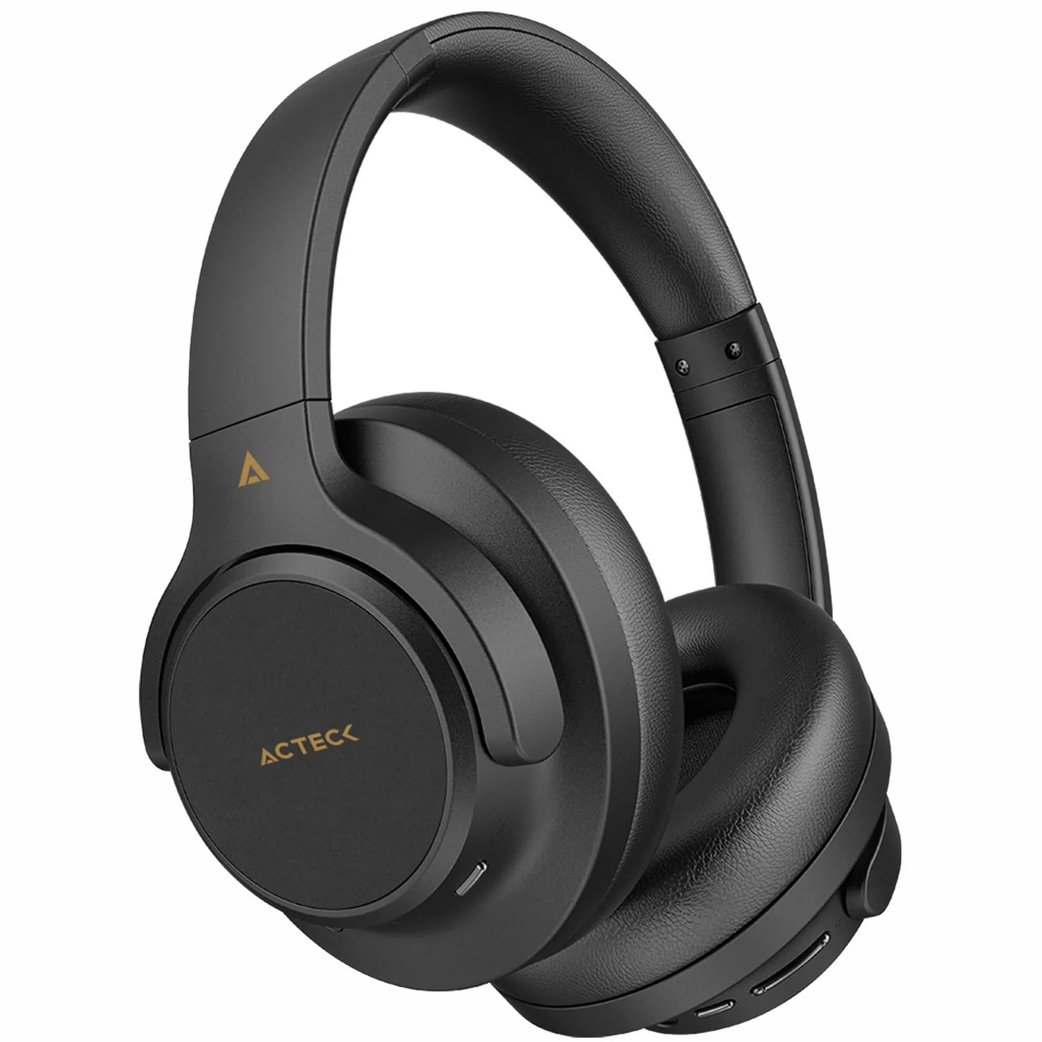 Audifonos Diadema Inalambrica ACTECK HYPE EPIC HP750 Microfono Integrado 3.5mm + BT Negro AC-940856 - Image 2