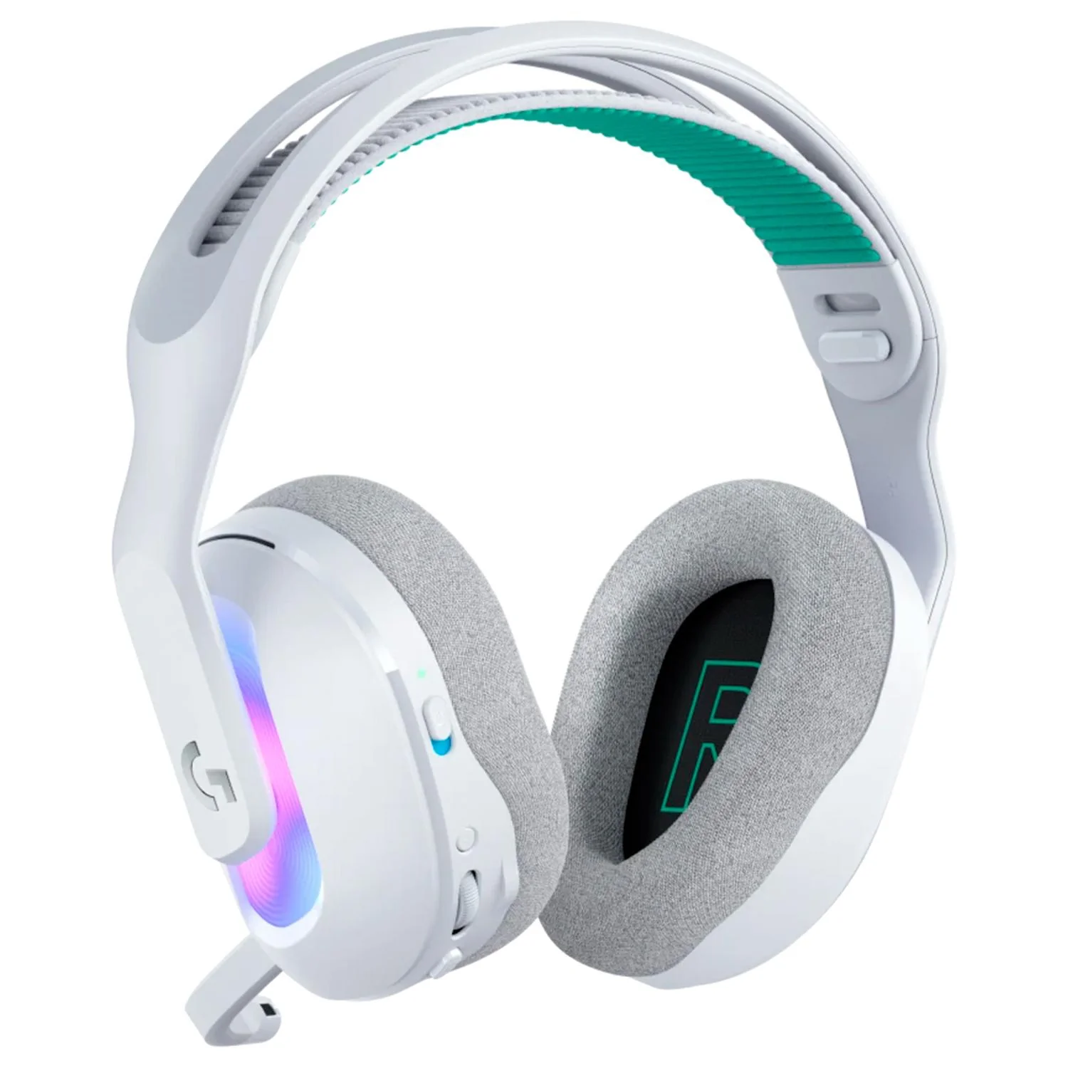 Audifonos Gamer LOGITECH G522 Lightspeed RGB Bluetooth Microfono Extraible Blanco - Image 3