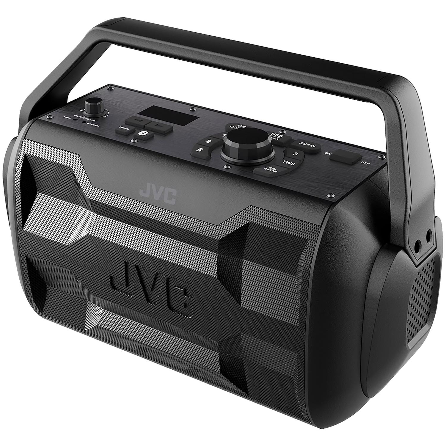 Bocina Bluetooth JVC ROVER Portátil Resistente al agua IPX4 30Hrs USB 3.5 AUX Open Box - Image 2
