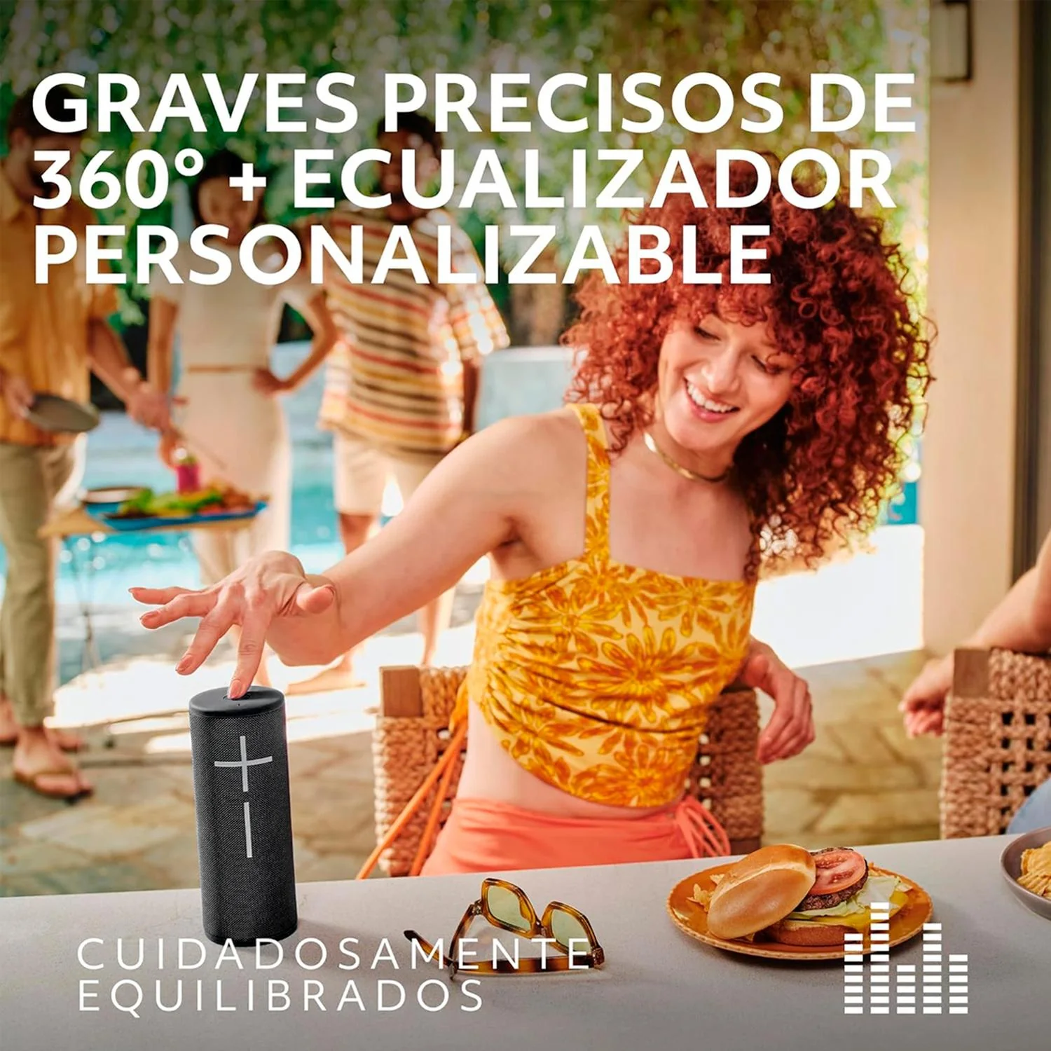 Bocina Bluetooth LOGITECH Ultimate Ears BOOM 4 Resistente al agua IP67 Hasta 15hr de bateria Active Black - Image 2