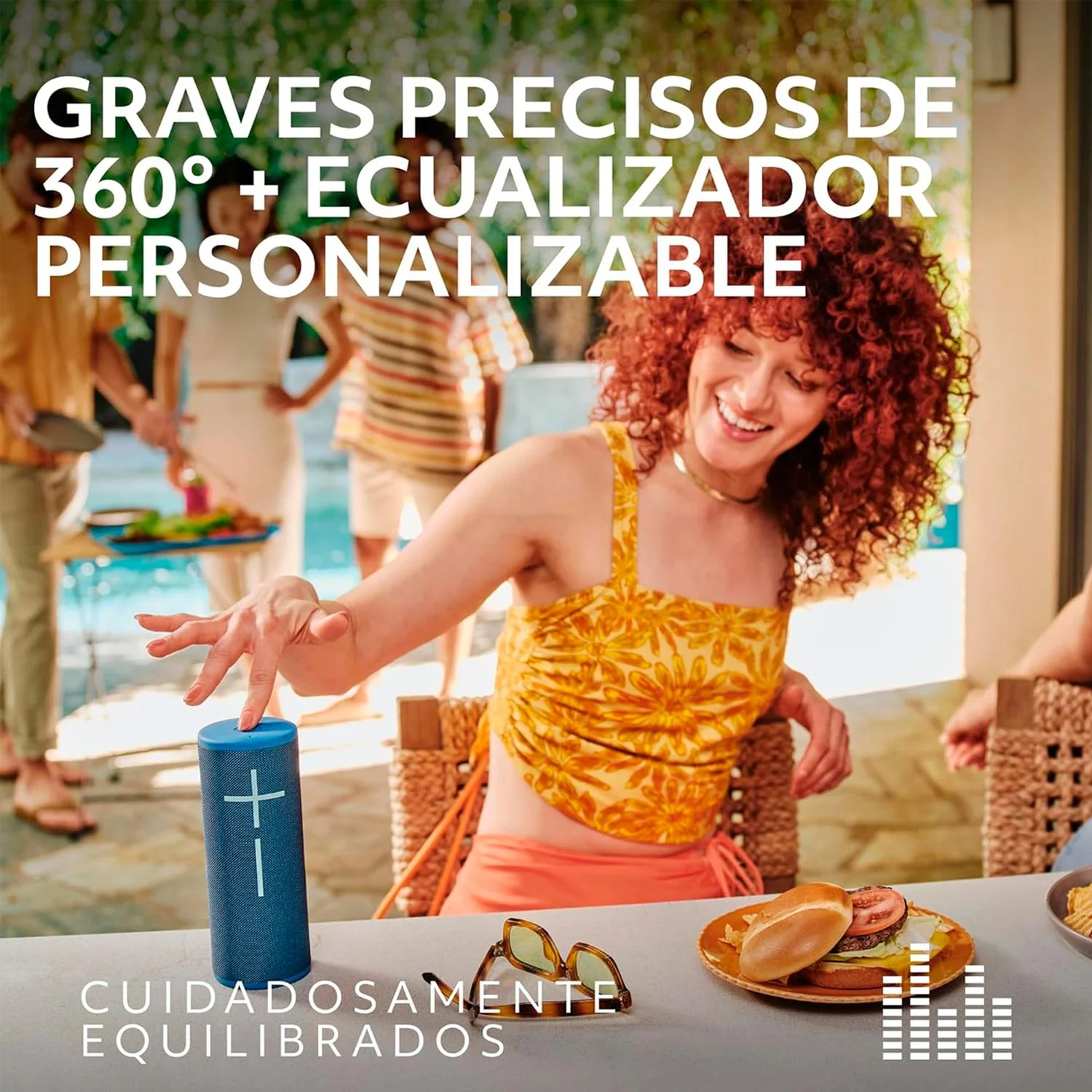 Bocina Bluetooth LOGITECH Ultimate Ears BOOM 4 Resistente al agua IP67 Hasta 15hr de bateria Azul Cobalto - Image 2
