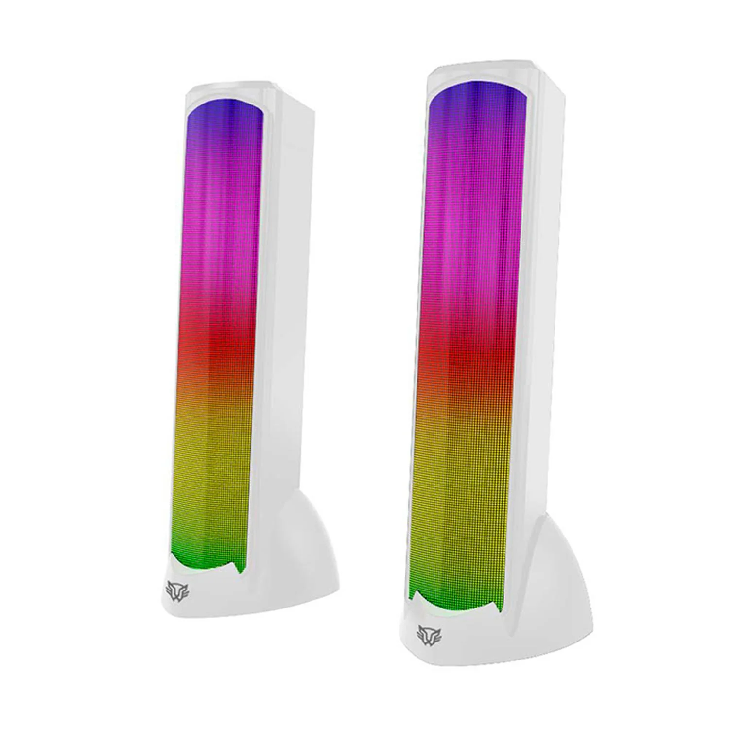 Bocina Gamer BALAM RUSH GLIMM TOWER BG575 LED Bluetooth 3.5mm Blanco BR-936989 - Image 2