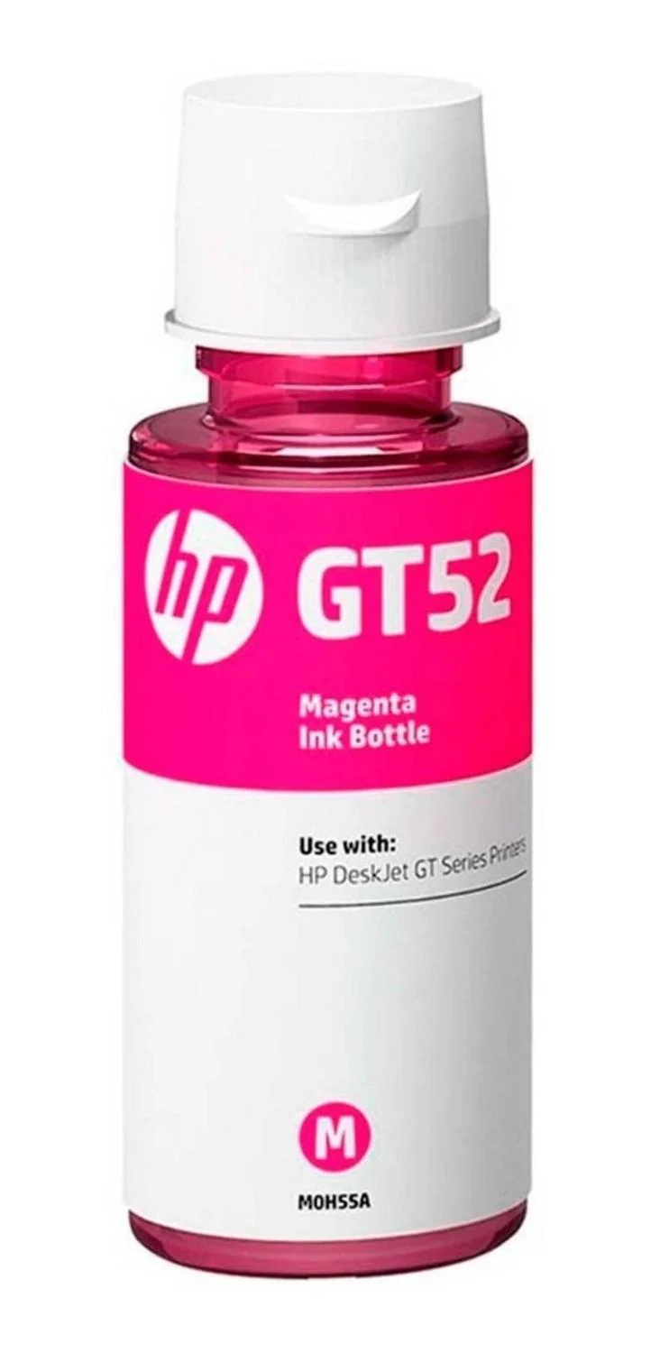 Botella de Tinta HP GT52 Ink Tank 100 300 400 Smart Tank 500 600 Magenta 70ml M0H55AL - Image 2