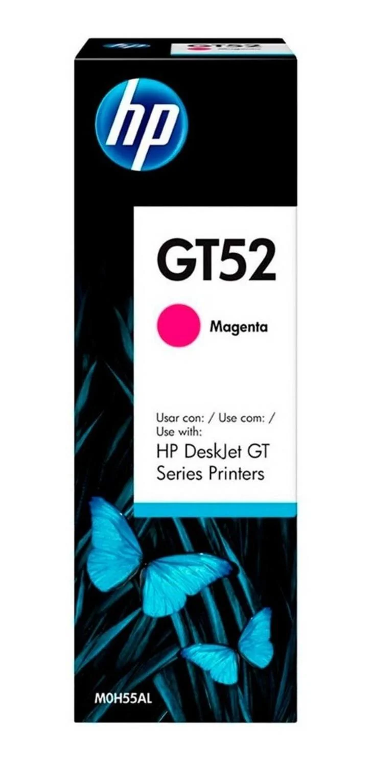 Botella de Tinta HP GT52 Ink Tank 100 300 400 Smart Tank 500 600 Magenta 70ml M0H55AL - Image 3