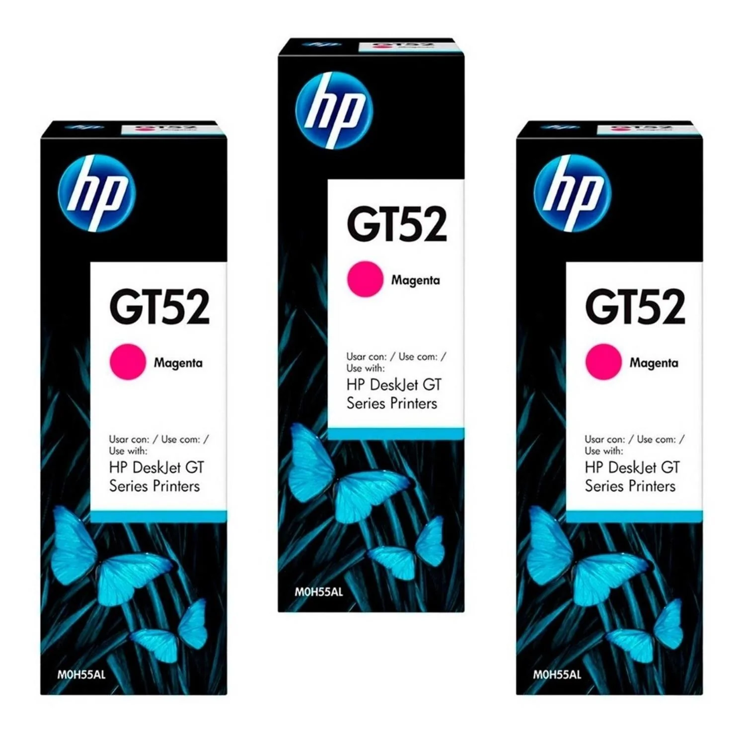 Botella de Tinta HP GT52 Ink Tank 100 300 400 Smart Tank 500 600 Magenta 70ml M0H55AL - Image 5