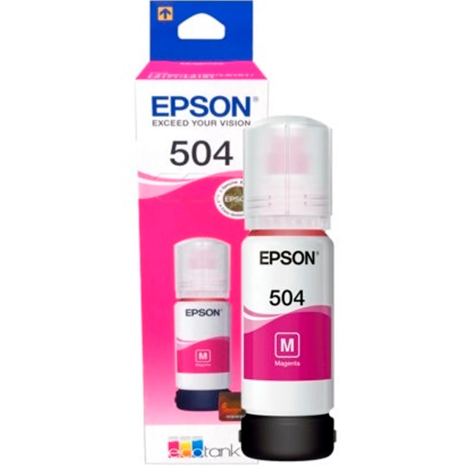 Botella Tinta EPSON T504 L4150 L4160 L6161 L6171 L6191 Magenta 70ml T504320-AL - Image 4