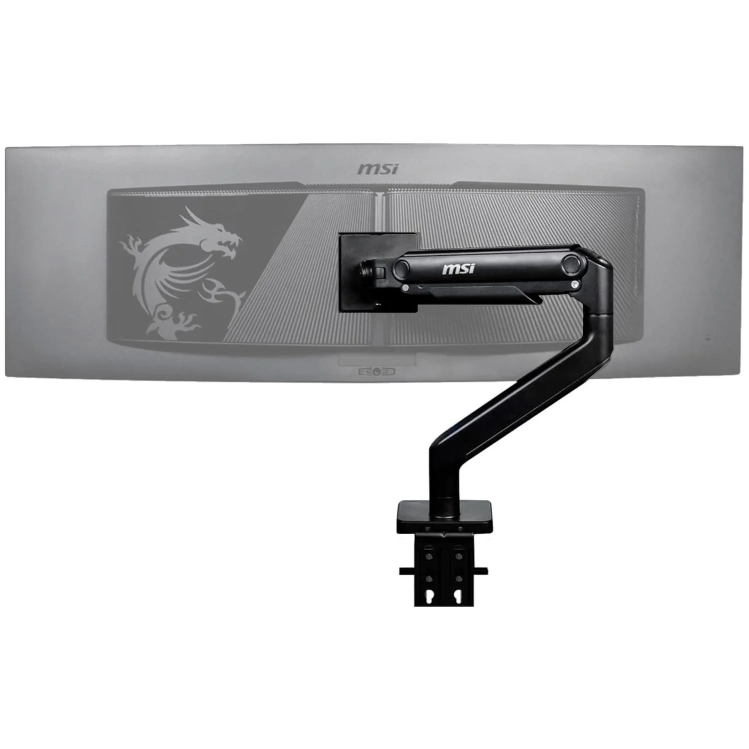 Soporte articulado Brazo para Monitor MSI MAG MT201 Hasta 49 pulgadas Negro