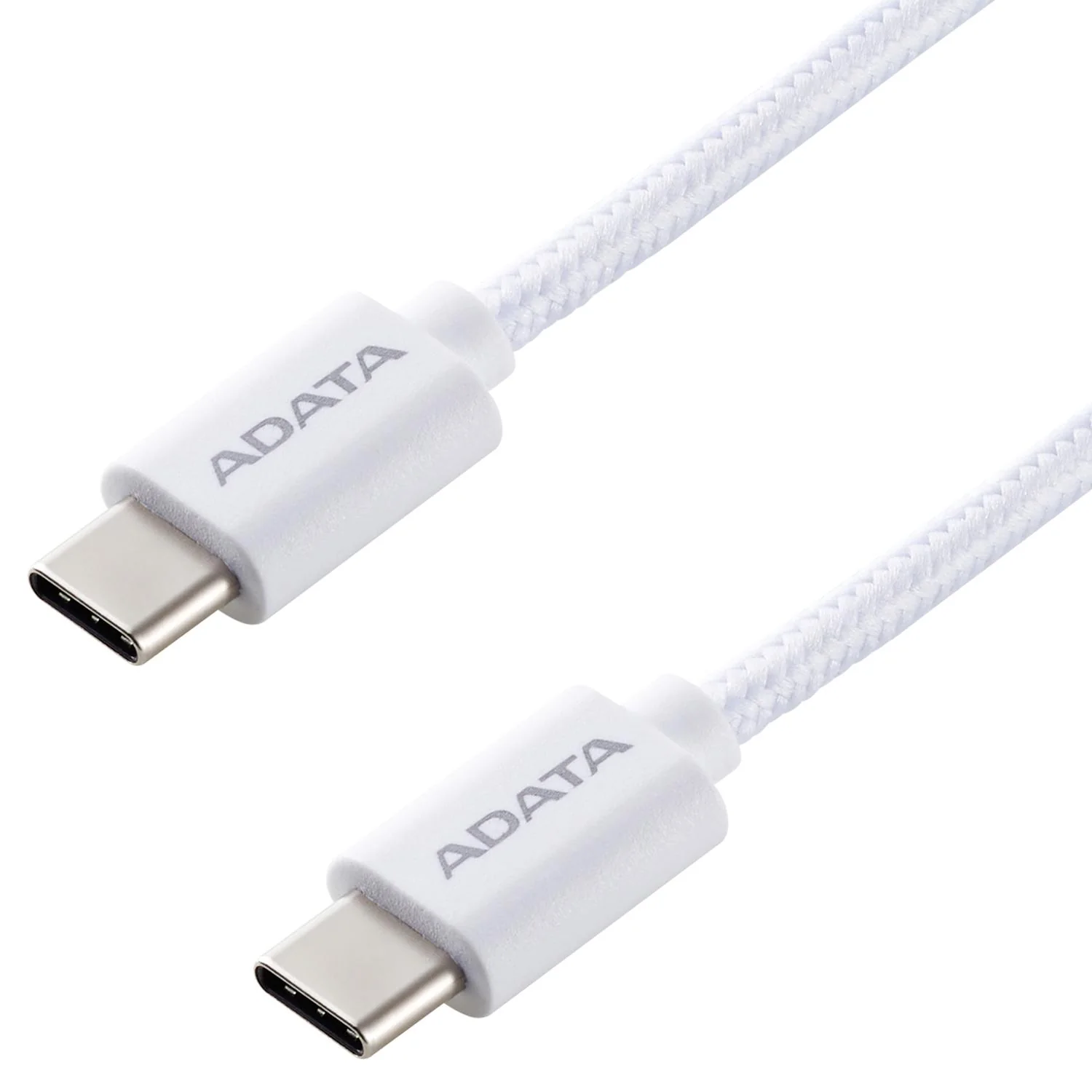 Cable ADATA USB Tipo C a USB Tipo C 1 metro Blanco CACC-100PN-WH - Image 2