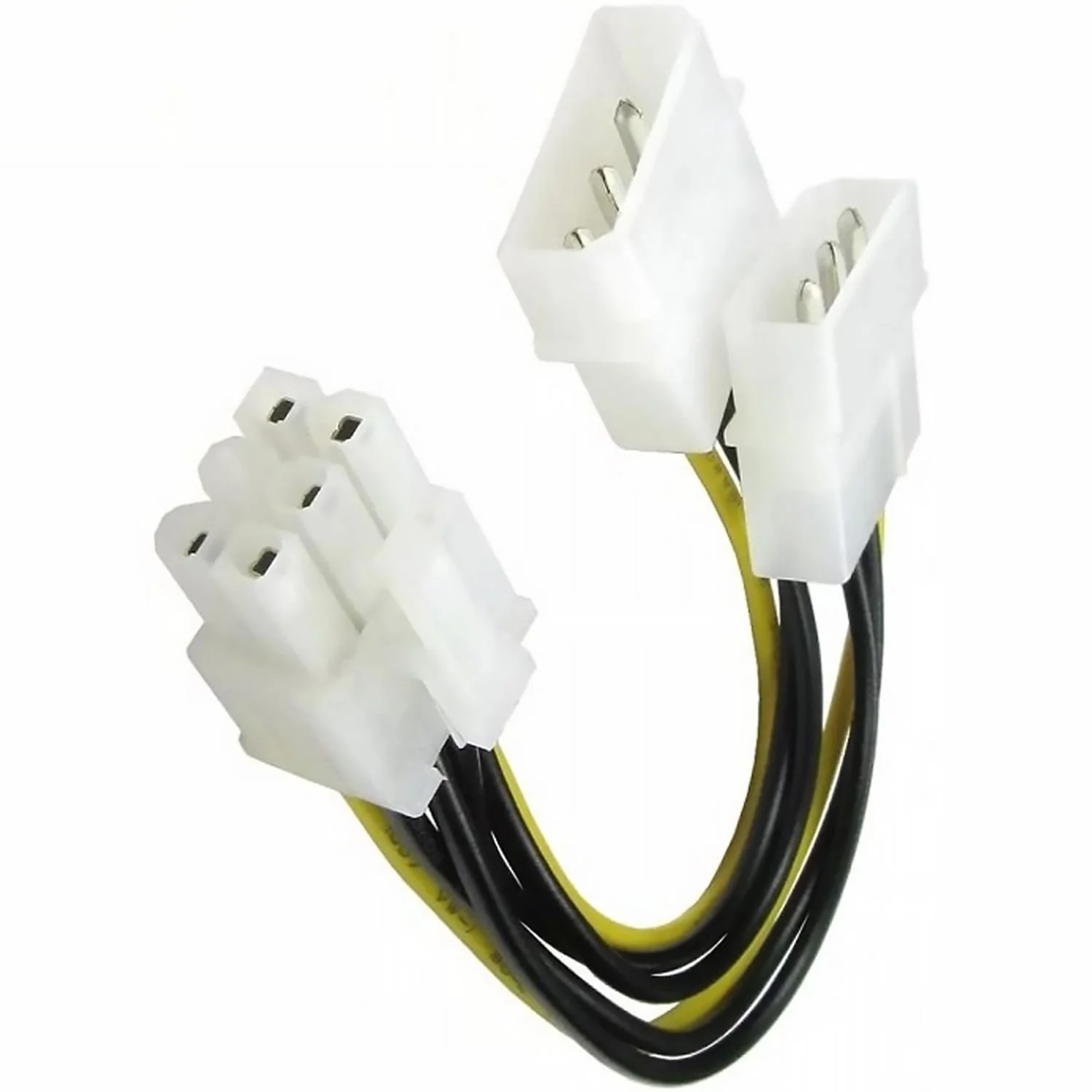 Cable de Poder XCASE IDE 2x 4 Pin a PCIe 6 Pines ACCCABLE09 - Image 3