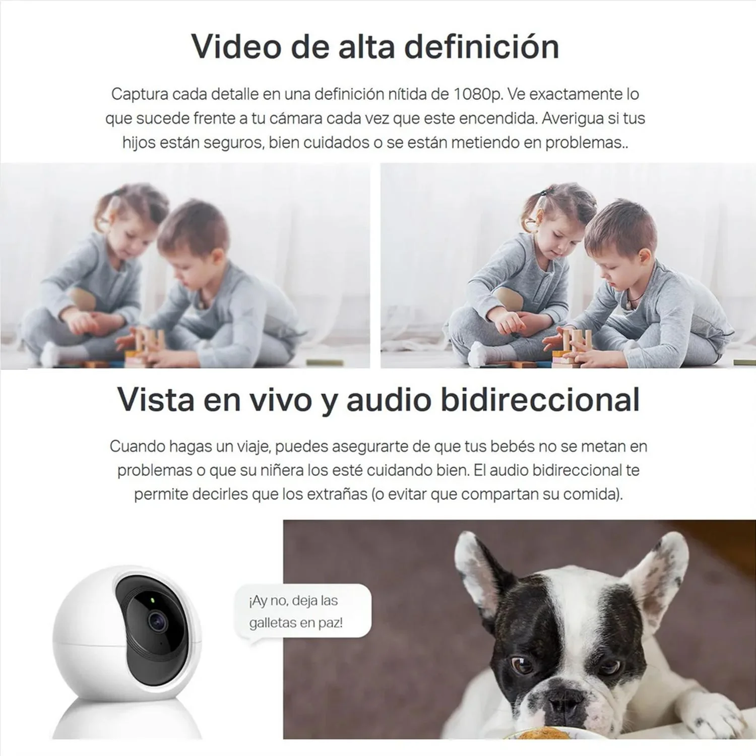 Camara de Seguridad WiFi TP-LINK Tapo C200 2MP Interior Full HD 2.4Ghz - Image 4