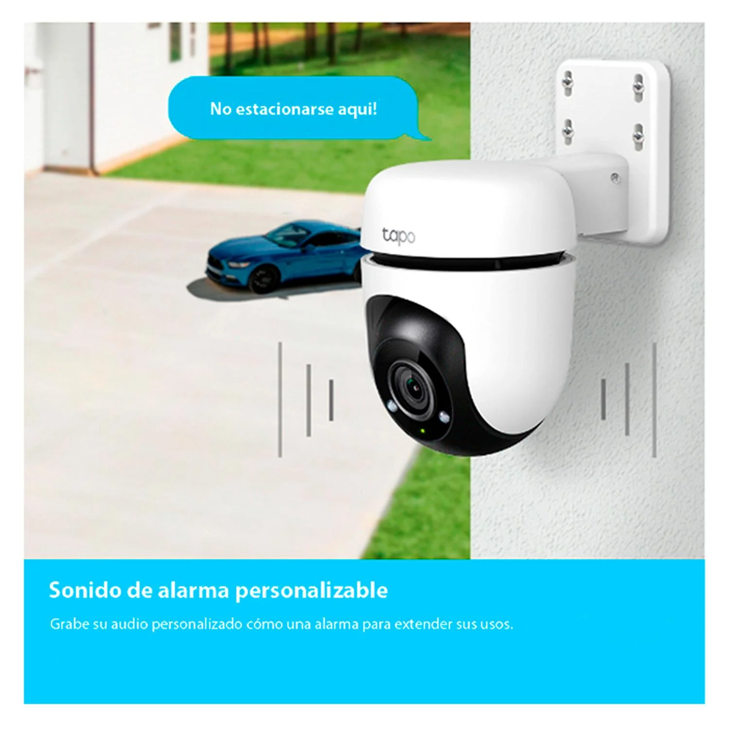 Camara de Seguridad WiFi TP-LINK Tapo C500 2MP Exterior Full HD 2.4GHz Giro 360 Vision Nocturna hasta 30 metros - Image 4