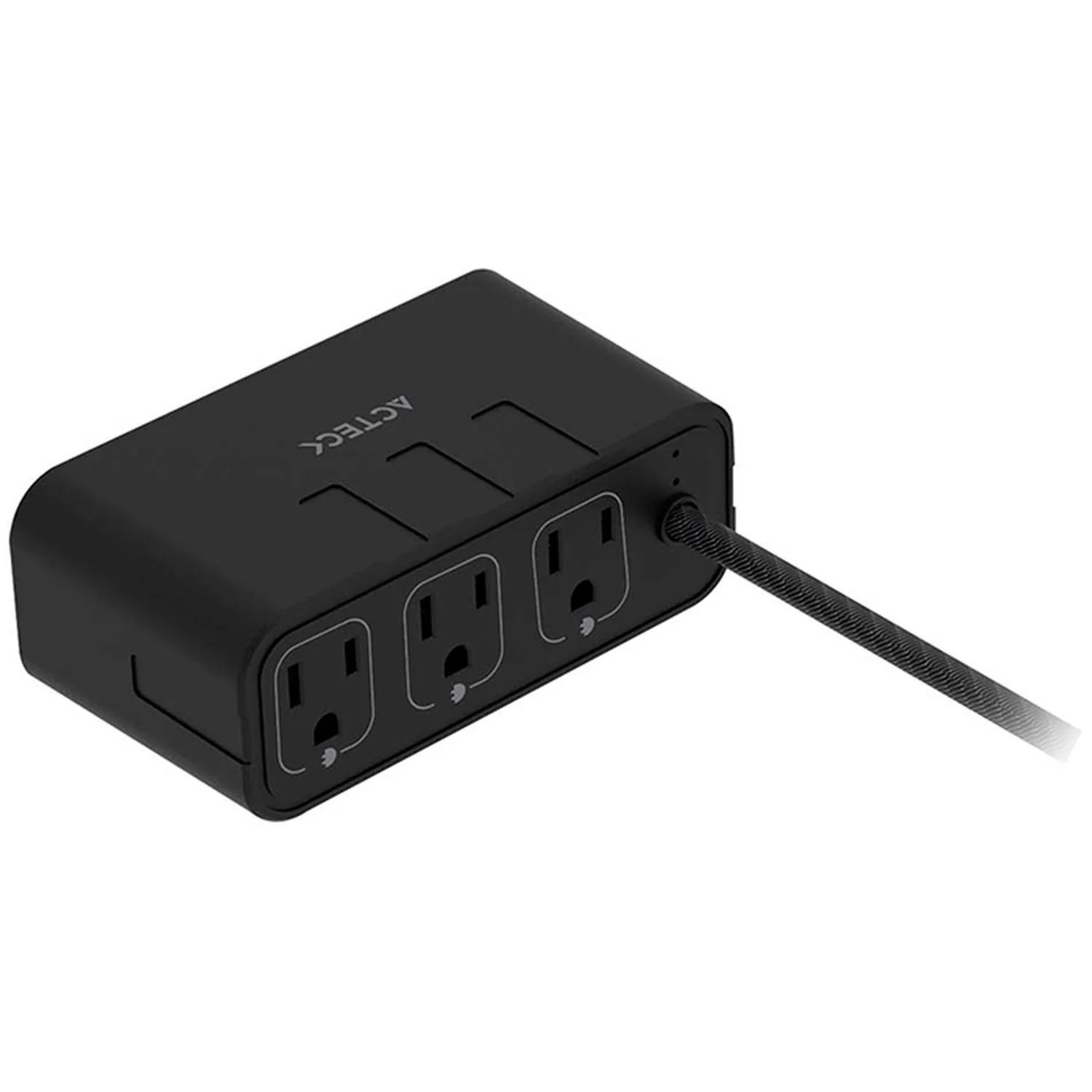 Cargador de Escritorio ACTECK ENERGON MATE CE676 3 Conectores + 2 USB + USB-C Negro AC-936514 - Image 2