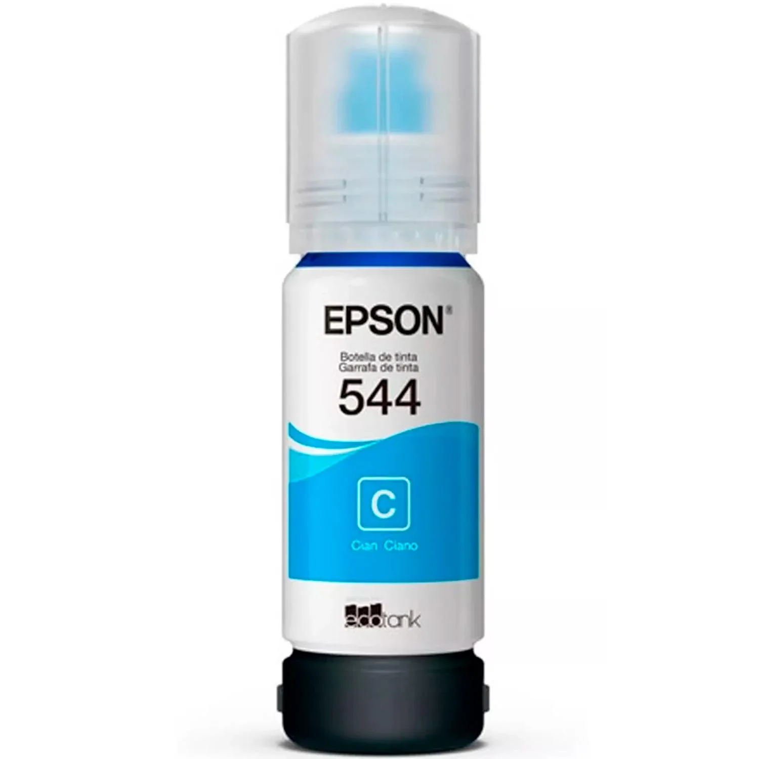 Botella Tinta EPSON T544 L1110 L3110 L3150 L5190 Cyan 70ml T544220-AL - Image 3