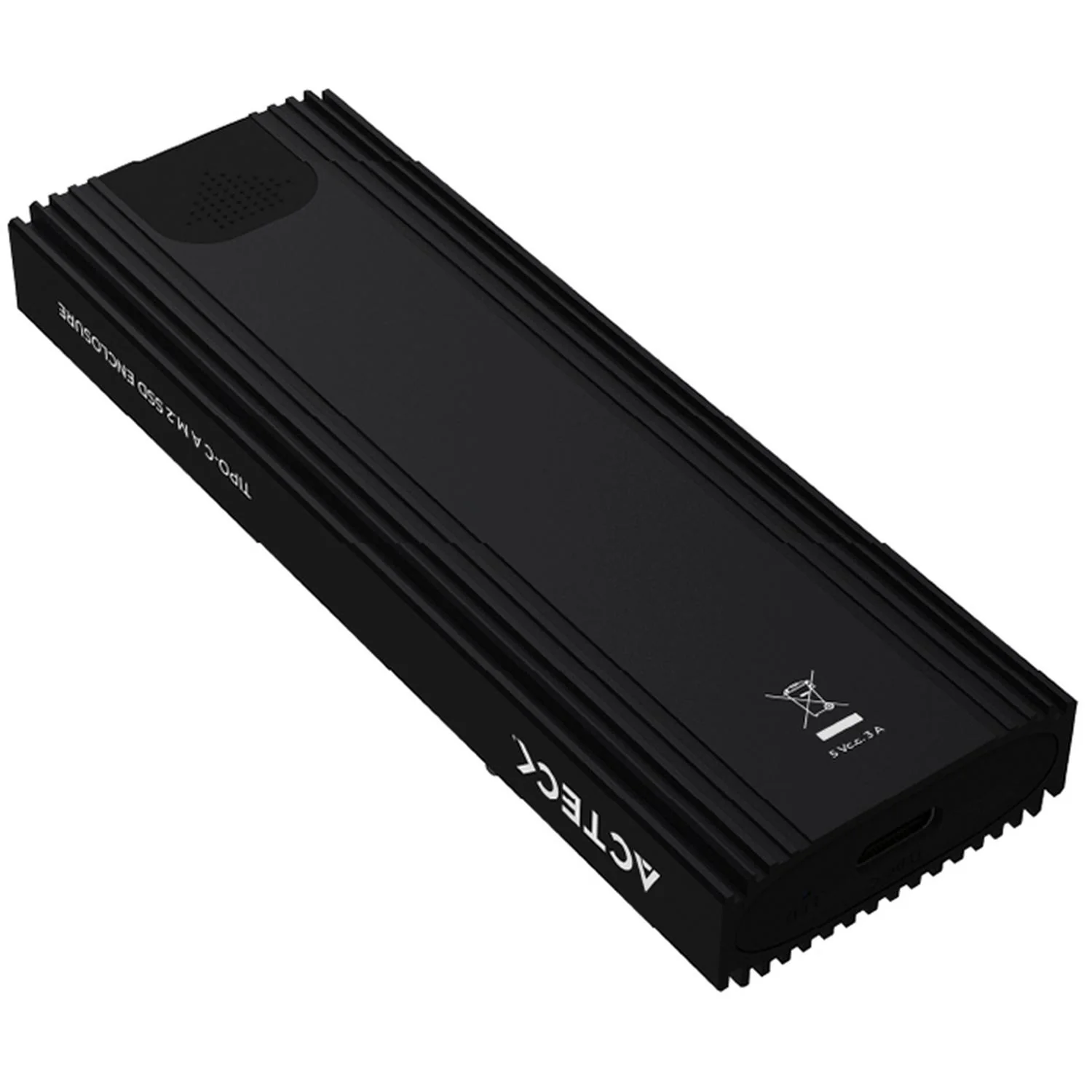 Case Enclosure ACTECK ARMOR PRO HC660 10 GBbps M.2 USB-C Negro AC-936453 - Image 2