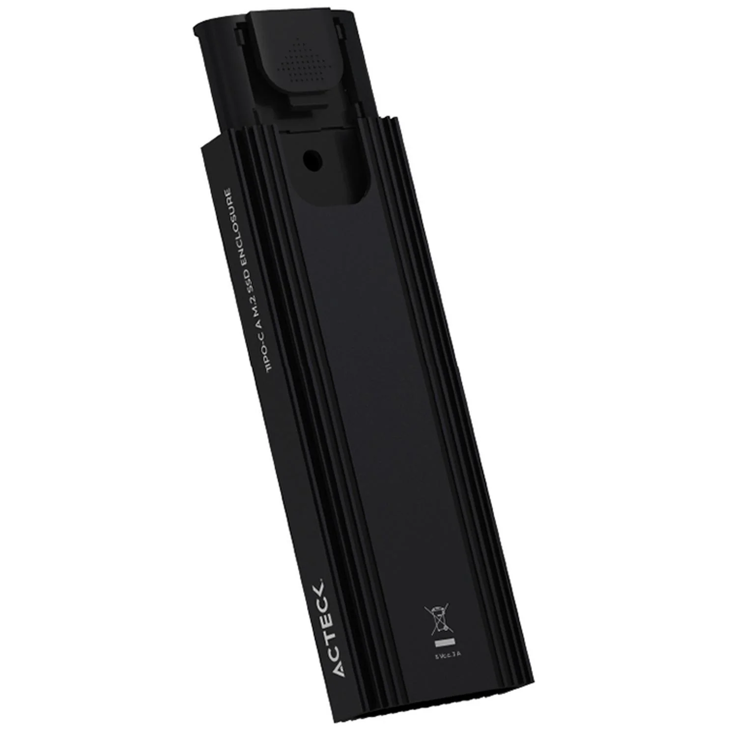 Case Enclosure ACTECK ARMOR PRO HC660 10 GBbps M.2 USB-C Negro AC-936453 - Image 3