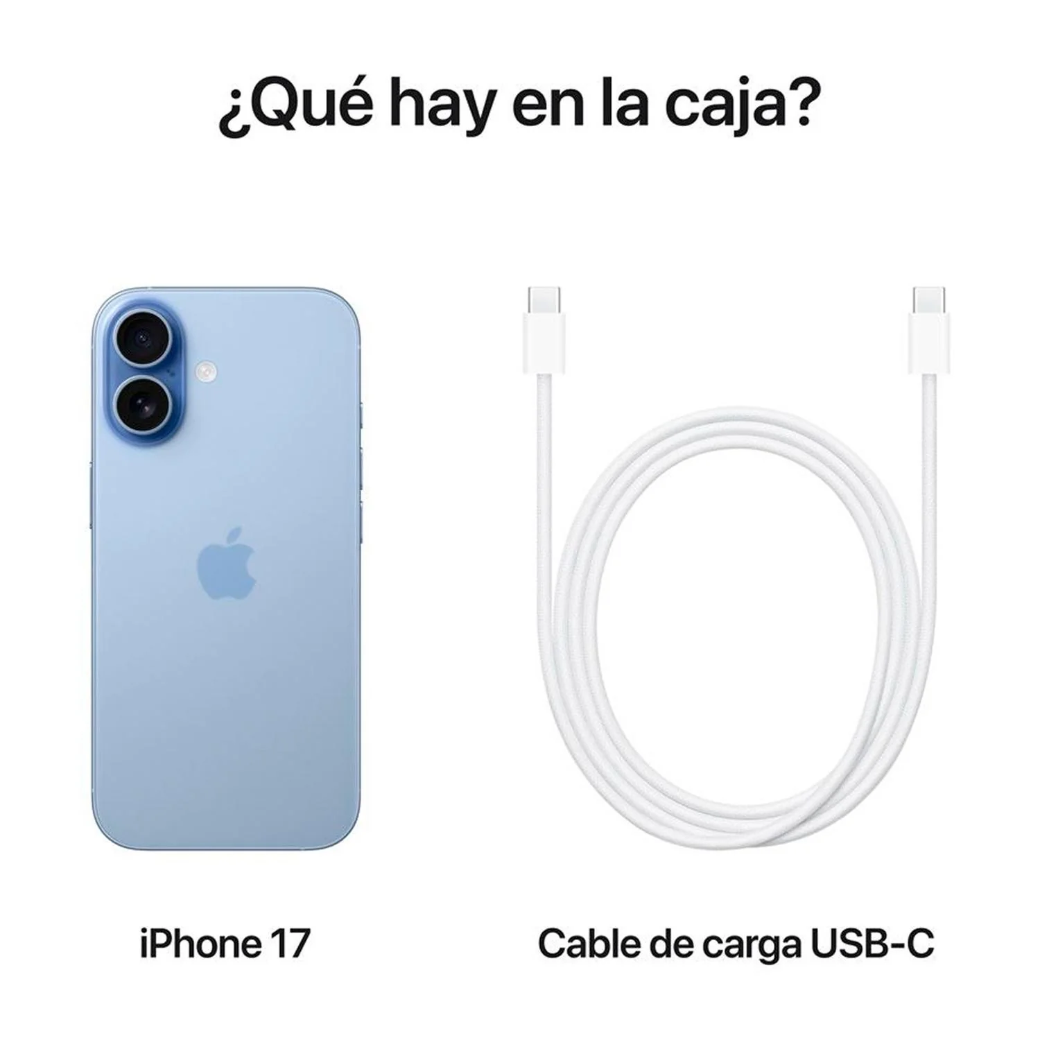 Celular APPLE iPhone 17 256GB Pantalla 6.3” 120Hz ProMotion Super Retina XDR Chip A19 48MP eSIM Internacional Azul - Image 5