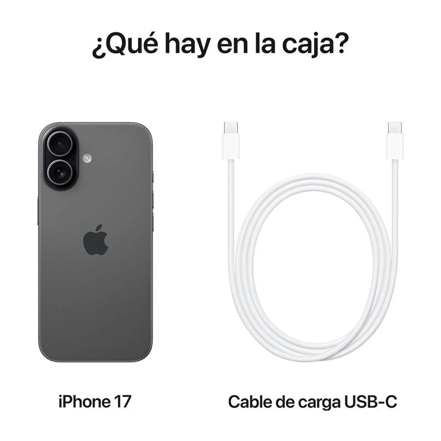 Celular APPLE iPhone 17 256GB Pantalla 6.3” 120Hz ProMotion Super Retina XDR Chip A19 48MP eSIM Internacional Negro - Image 5