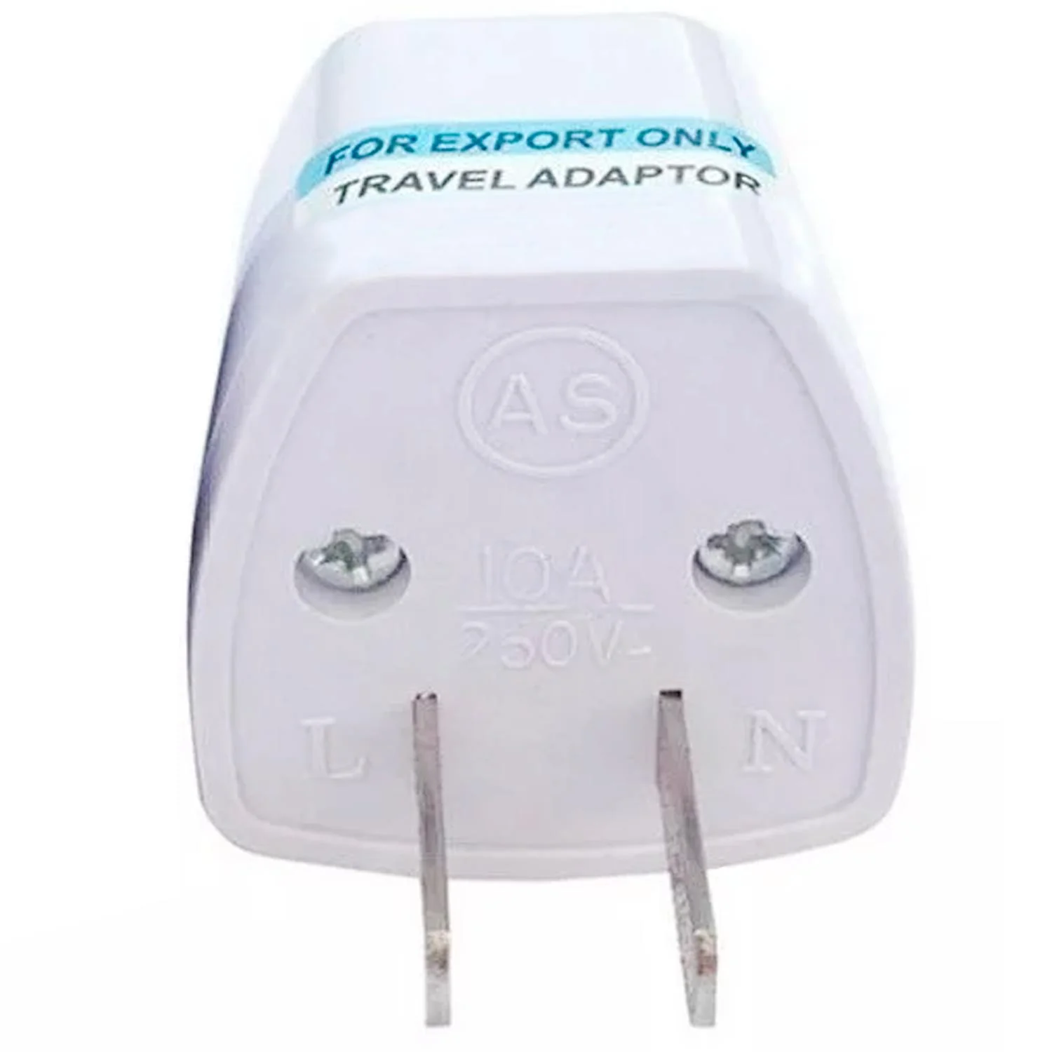 Clavija Adaptador Americano a Europeo AS 10A 250V - Image 5