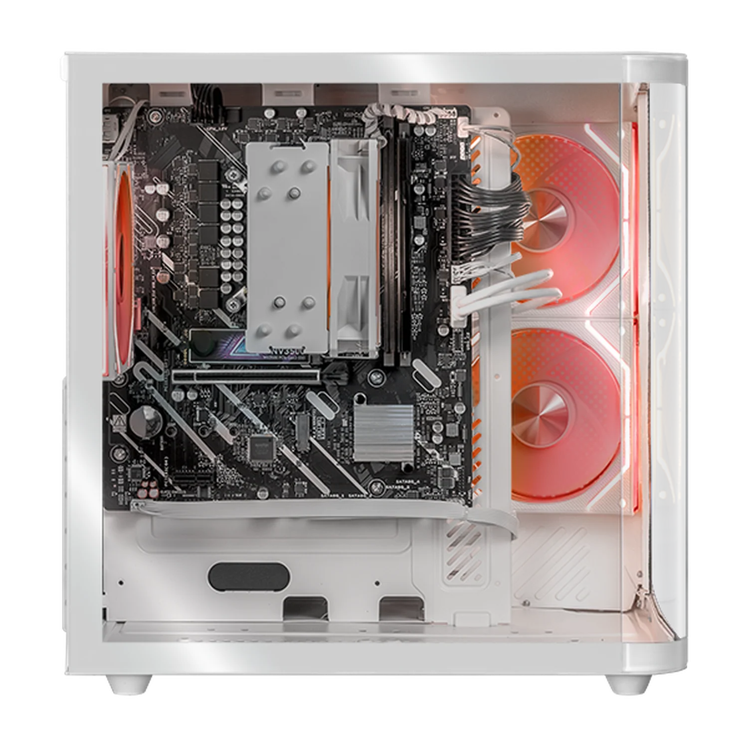 Computadora Escritorio Completa IA DXT GAMING Intel Core Ultra 9 285 16GB DDR5 SSD 1TB Monitor Curvo 27 180Hz WIFI White Multitarea Avanzada con IA - Image 2
