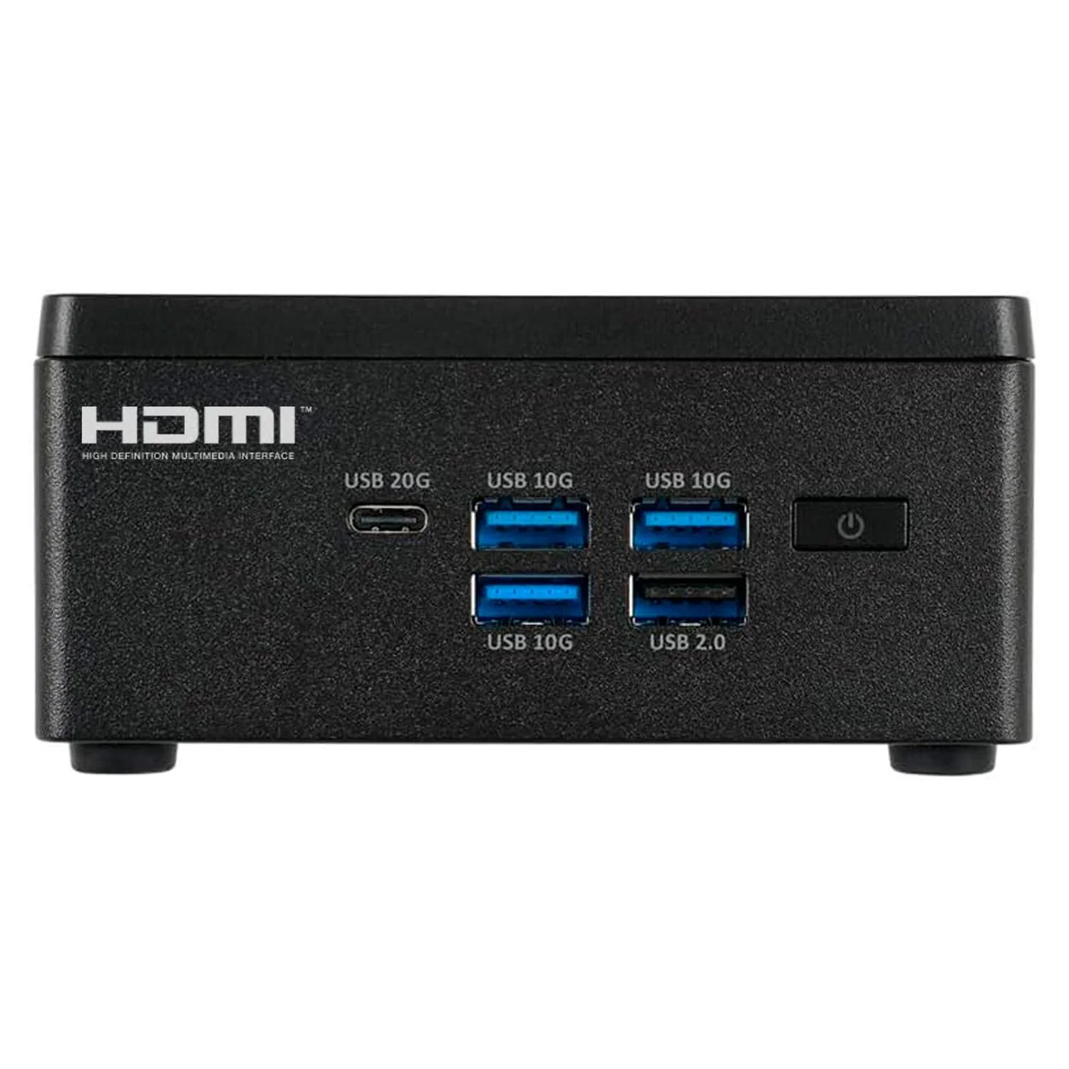 Computadora Escritorio ECS Mini PC Z7 PLUS AI Intel Core Ultra 5 125H NPU 33 TOPS 16GB DDR5 SSD 1TB W11H-T WiFi 6E BT 5.3 Gaming casual, trabajo y estudio