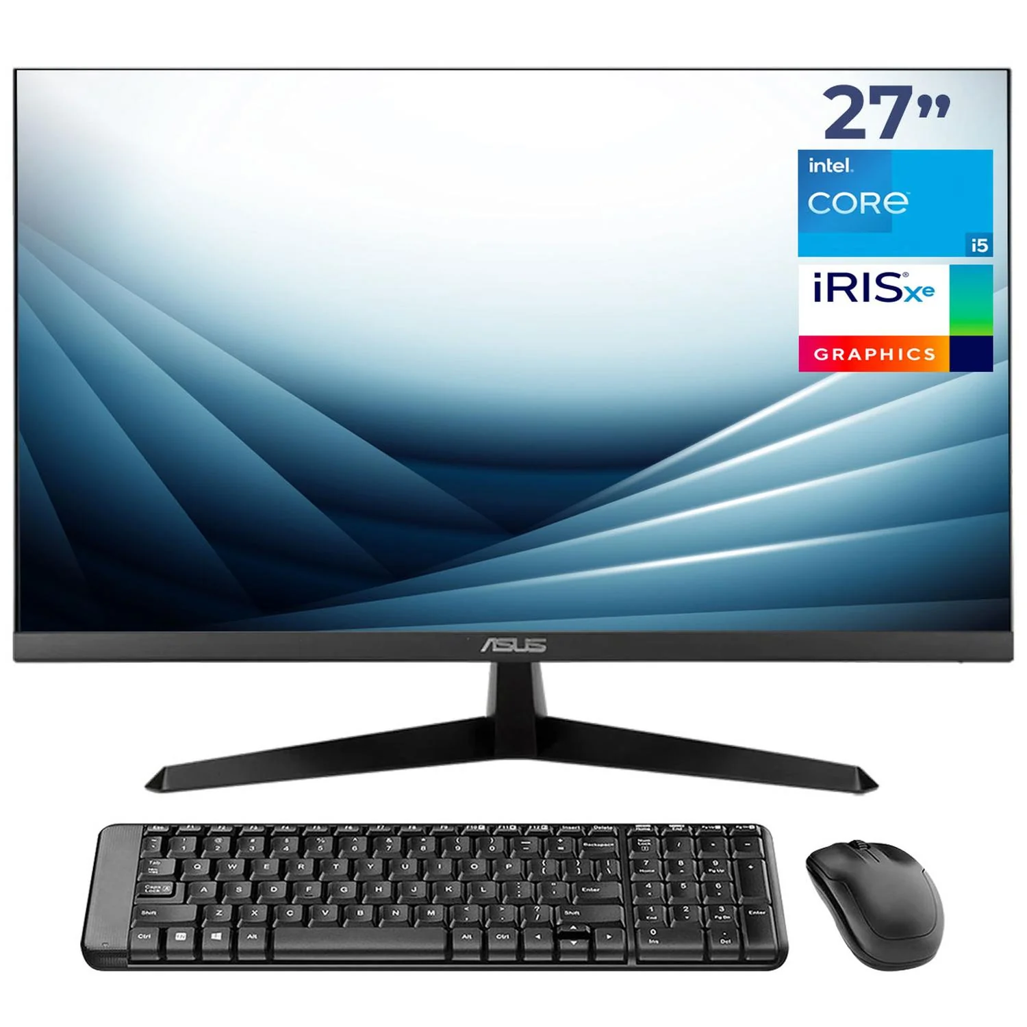 Computadora Escritorio Mini PC ASUS NUC 13 PRO Intel Core i5 1340P 16GB DDR4 SSD 1TB Monitor 27 1ms 120Hz Teclado Mouse Inalambrico W11H-T WiFi 6E BT 5.3 CN13P-MTMCI516GB1