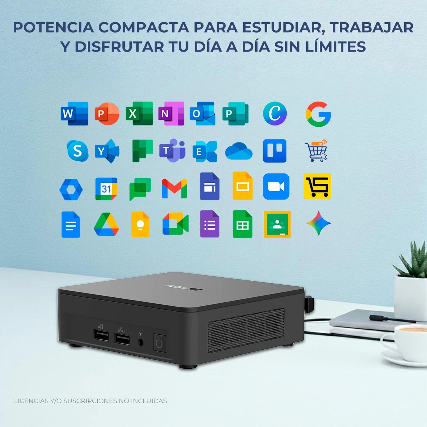 Computadora Escritorio Mini PC ASUS NUC 13 PRO Intel Core i7 13620H 16GB DDR4 SSD 1TB W11H-T WiFi 6E Bluetooth 5.3 CNUC13P-Ci7161TB Gaming, oficina, estudio y hogar. - Image 5