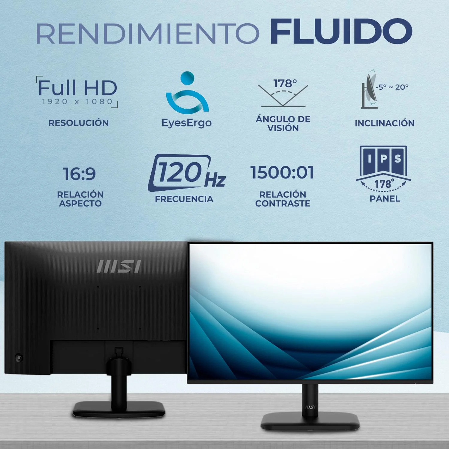 Computadora Mini PC MSI CUBI 5 Intel Core i3 1215U 16GB SSD 512GB Monitor 24" 1ms 120Hz Teclado Mouse WiFi 6E BT 5.3 ThunderBolt 4 Educación Oficina y Productividad - Image 4