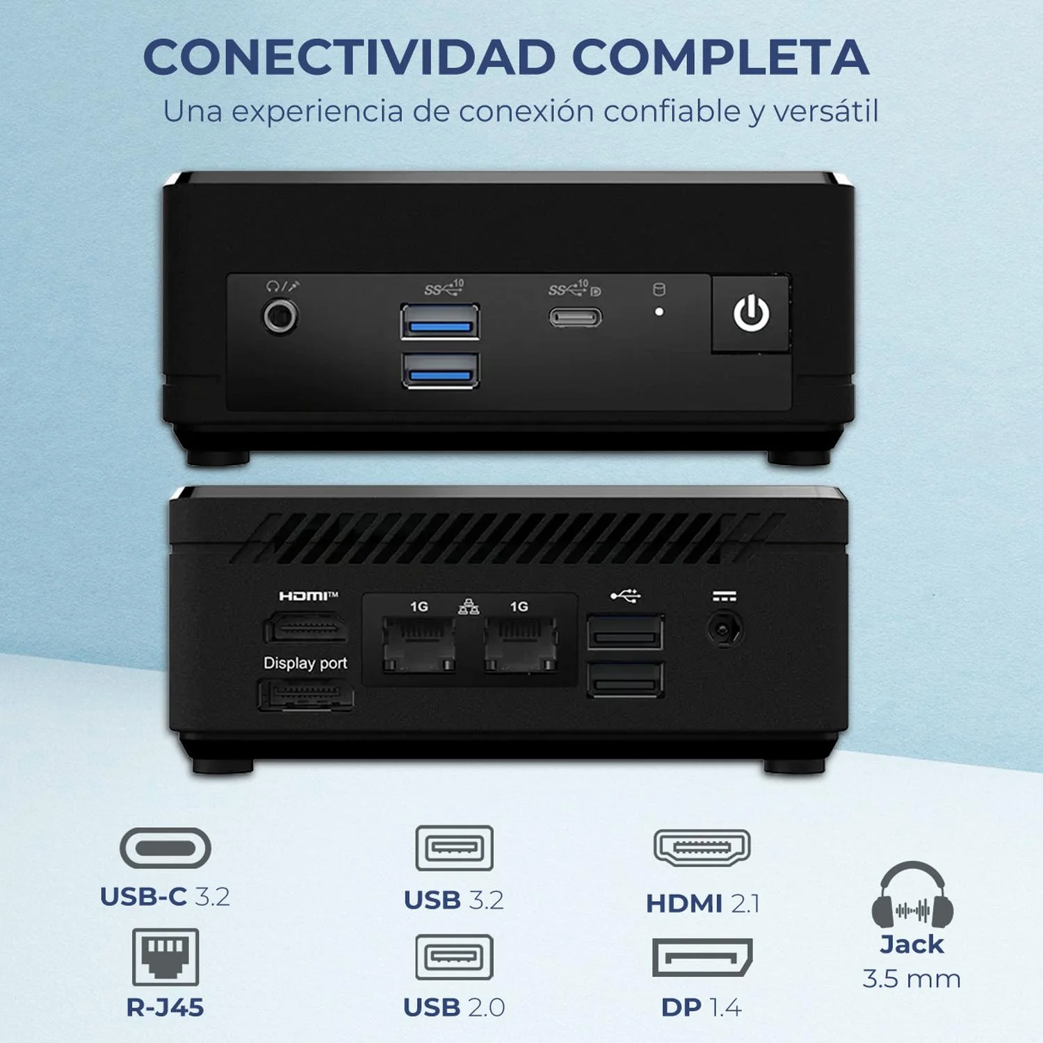 Computadora Mini PC MSI CUBI Intel Celeron N100 16GB SSD 512GB Monitor 24" 1ms 120Hz Teclado Mouse WiFi Bluetooth Ideal Para Punto de Venta Oficina y Administracion - Image 5