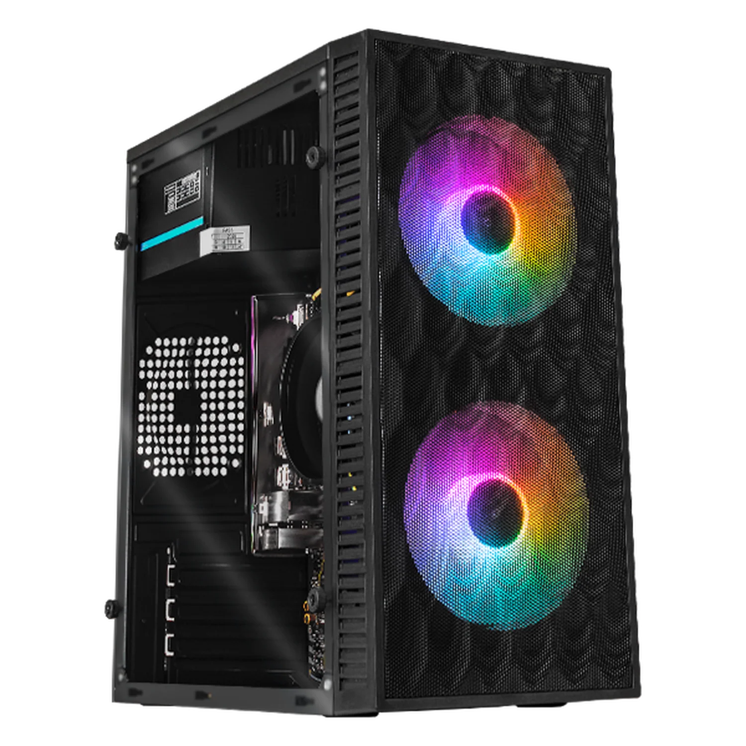 Computadora Escritorio Xtreme PC Gaming AMD Radeon Vega 11 Ryzen 5 3400G 16GB SSD 1TB WIFI Black gaming ligero en calidad baja, oficina, estudio y hogar