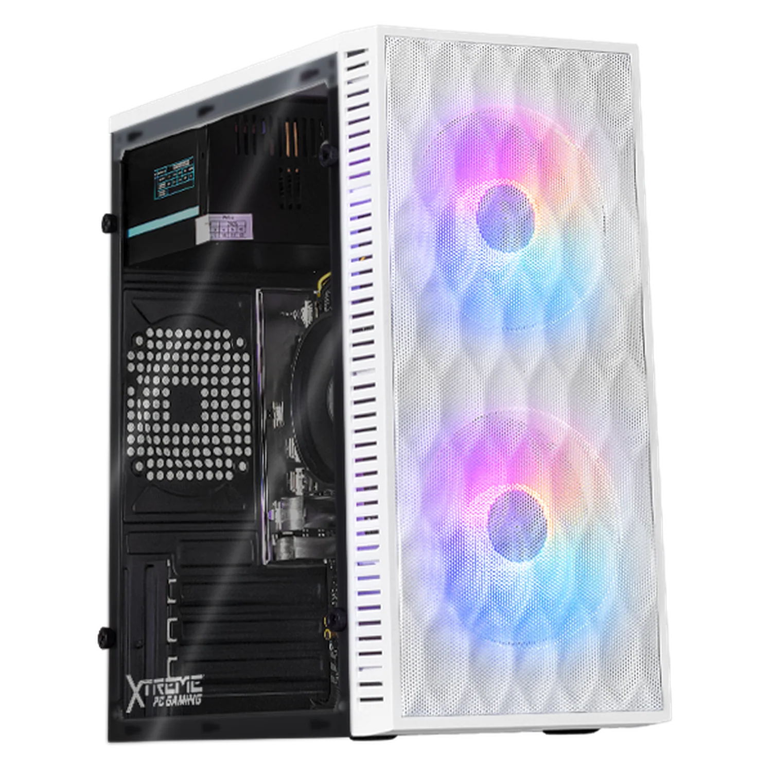 Computadora Escritorio Xtreme PC Gaming AMD Radeon Vega 11 Ryzen 5 3400G 16GB SSD 1TB WIFI White gaming ligero en calidad baja, oficina, estudio y hogar