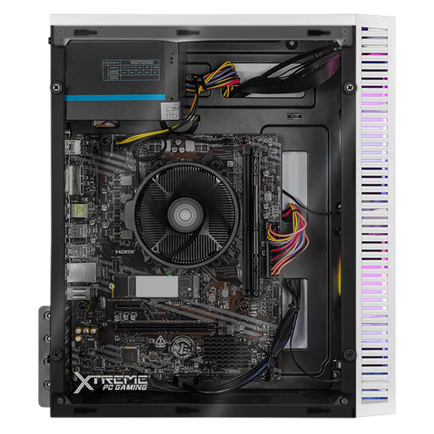 Computadora Escritorio Xtreme PC Gaming AMD Radeon Vega 11 Ryzen 5 3400G 16GB SSD 1TB WIFI White gaming ligero en calidad baja, oficina, estudio y hogar - Image 2