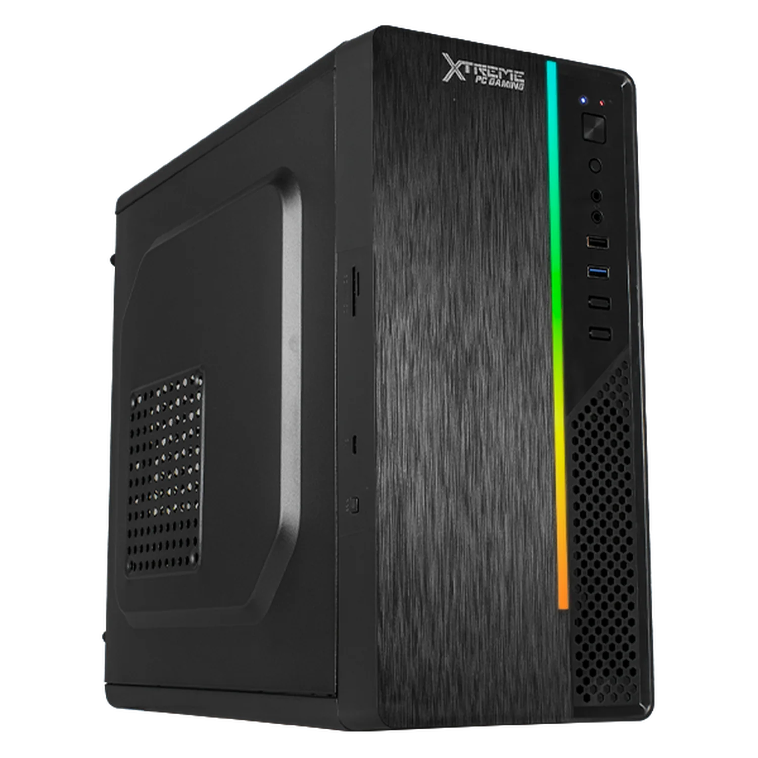Computadora Escritorio Xtreme PC Gaming Intel Core i3 12100 16GB SSD 1TB WIFI Black gaming ligero en calidad baja, oficina, estudio y hogar