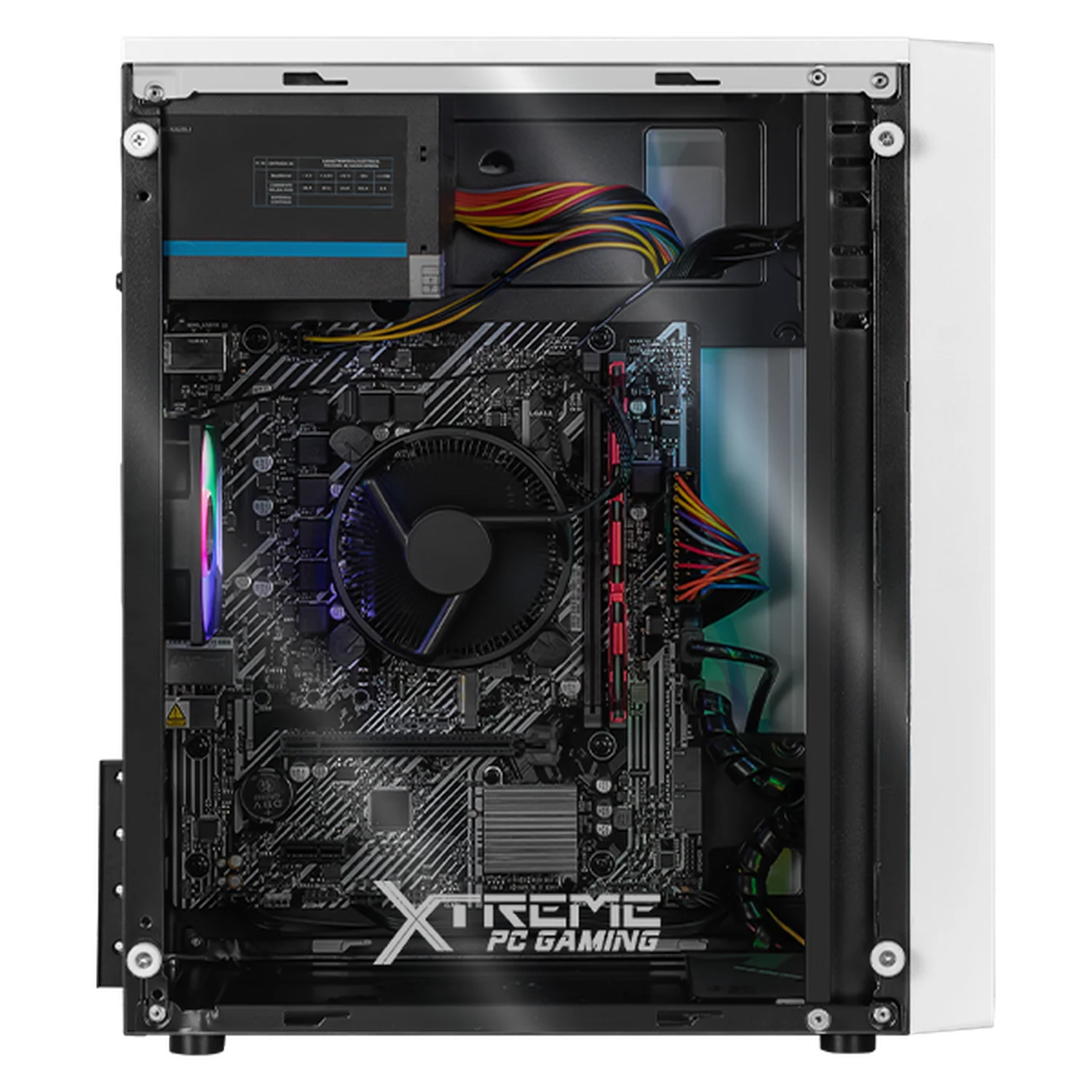 Computadora Escritorio Xtreme PC Gaming Intel Core i5 10400T 16GB SSD 500GB WIFI White rendimiento básico para juegos casuales, trabajo y estudio - Image 2
