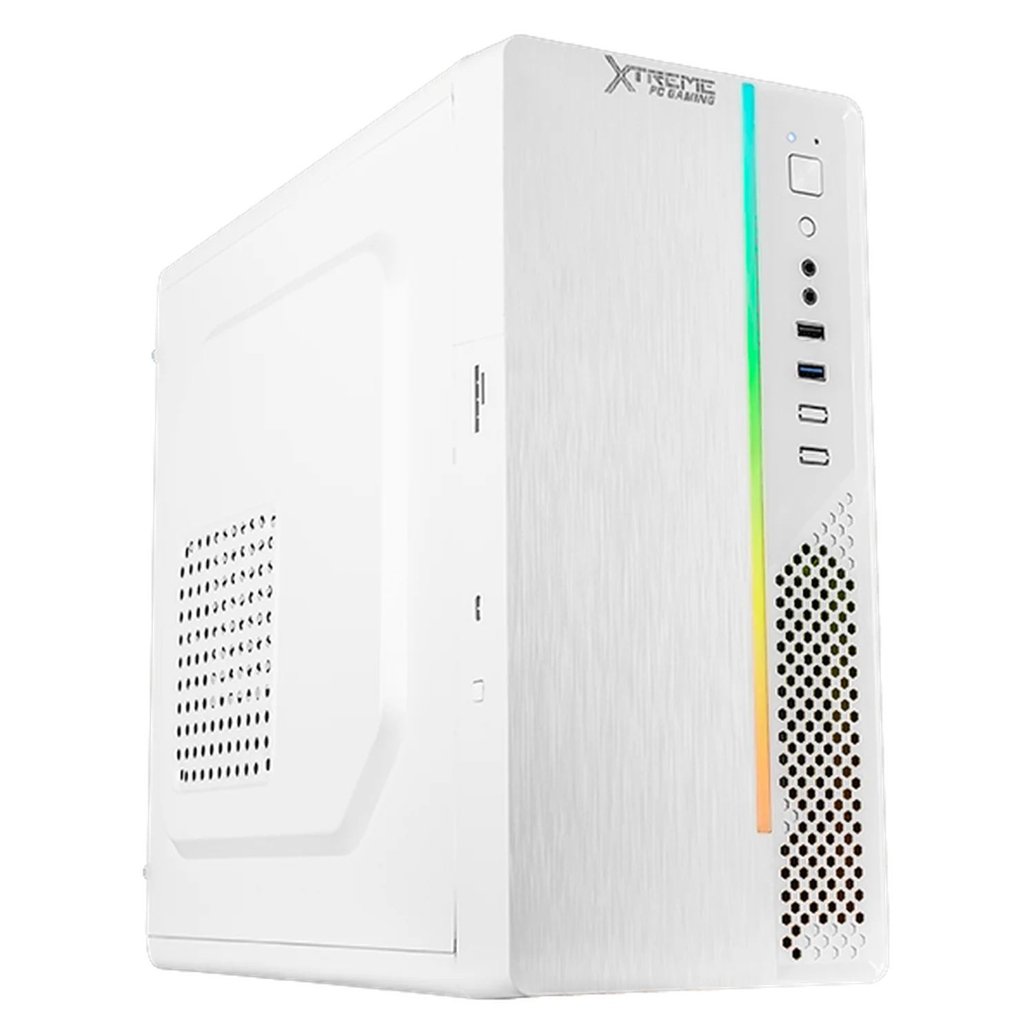 Computadora Escritorio Xtreme PC Gaming Intel Core i5 14400 16GB SSD 1TB WIFI White gaming ligero en calidad baja, oficina, estudio y hogar - Image 2