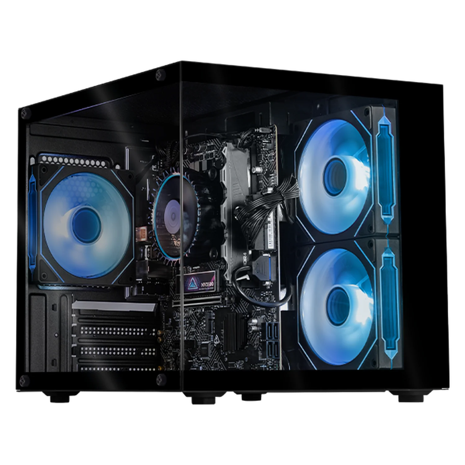 Computadora Escritorio Xtreme PC Gaming Intel Core i7 12700 16GB SSD 1TB WIFI Black rendimiento básico para juegos casuales, trabajo y estudio