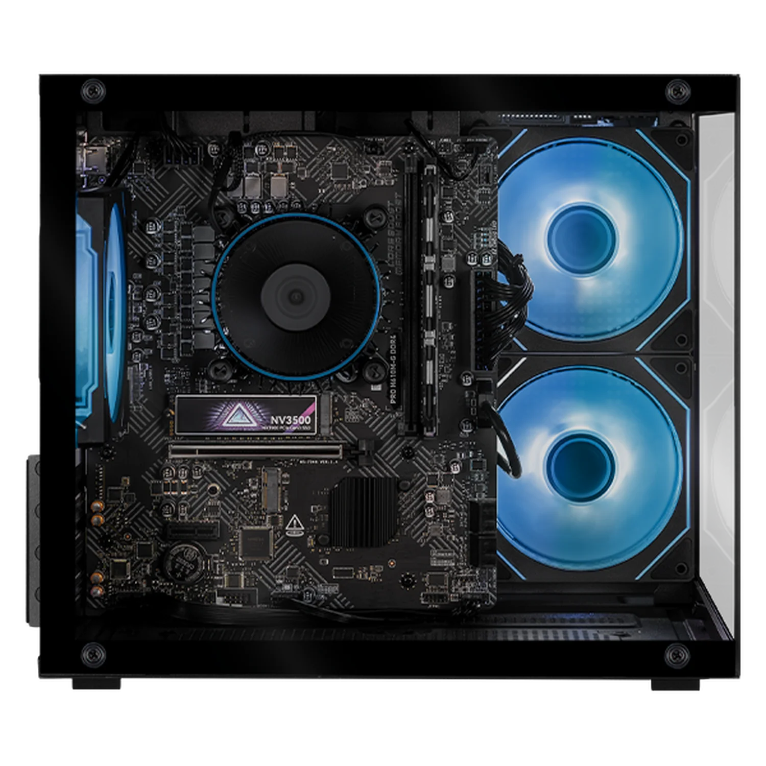 Computadora Escritorio Xtreme PC Gaming Intel Core i7 12700 16GB SSD 1TB WIFI Black rendimiento básico para juegos casuales, trabajo y estudio - Image 2
