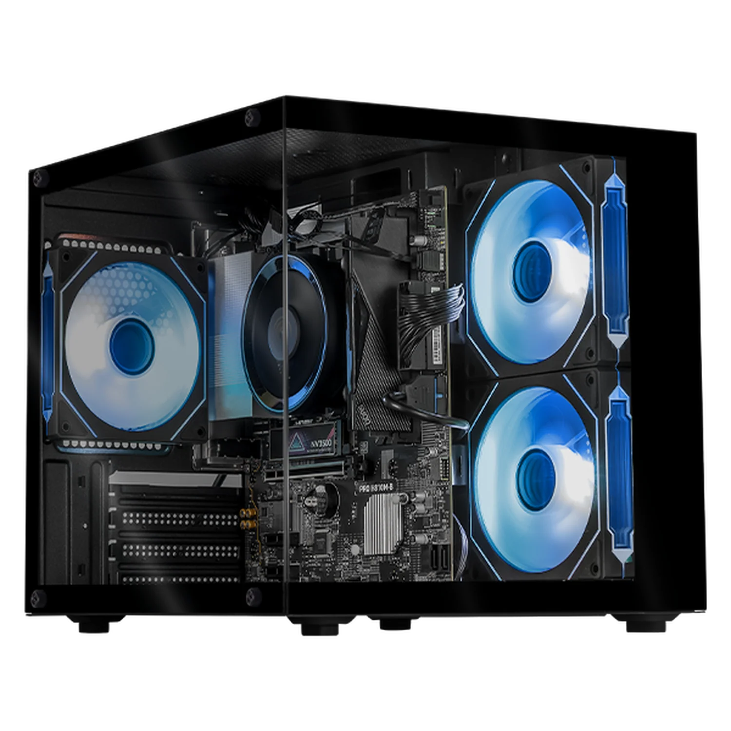 Xtreme PC IA Ready Intel Arc Intel Core Ultra 7 265 NPU 13 TOPS 16GB DDR5 SSD 1TB WIFI Black Multitarea más inteligente
