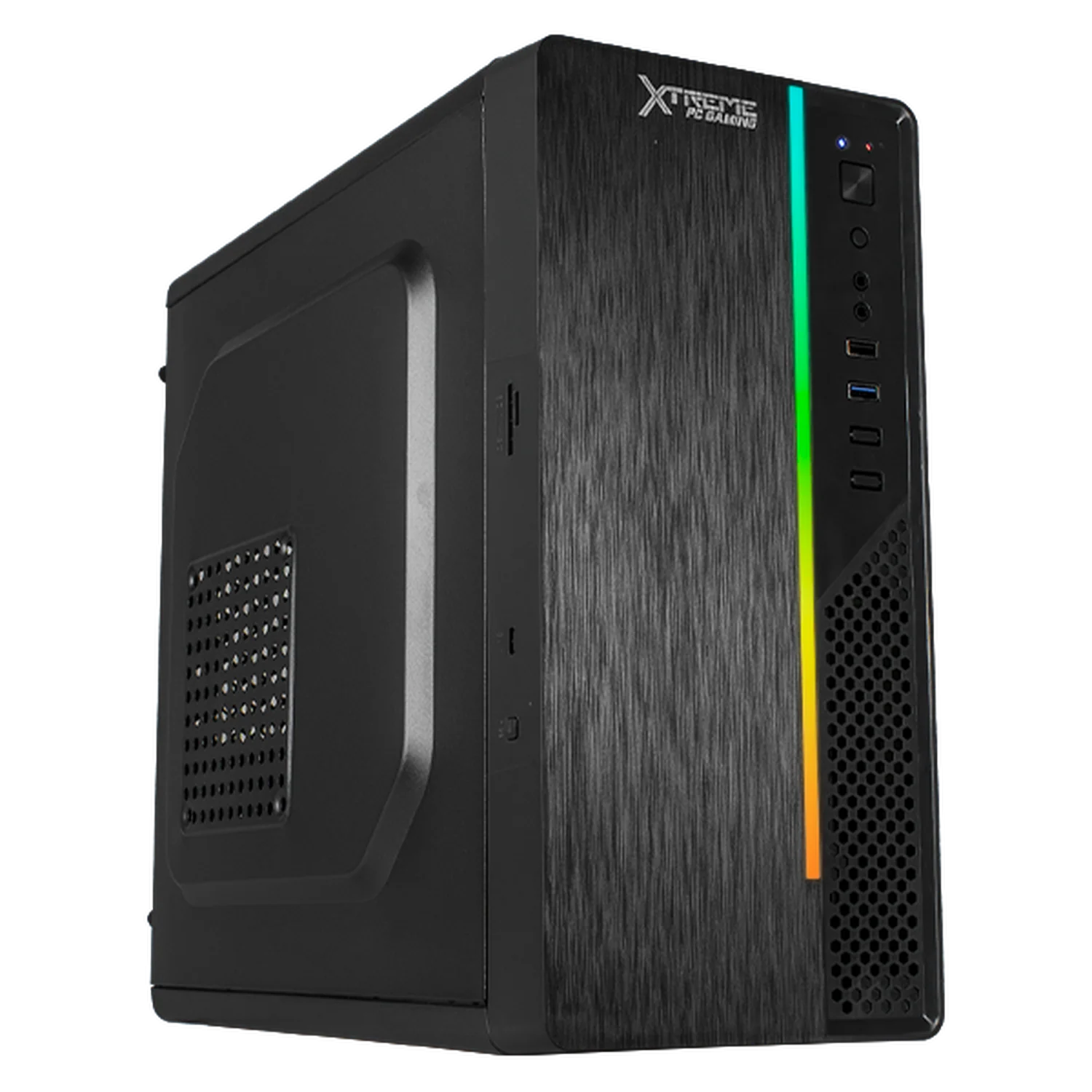 Computadora Escritorio Xtreme PC Gaming Intel N100 16GB SSD 500GB WIFI Black ideal para punto de venta, trabajo administrativo y uso diario