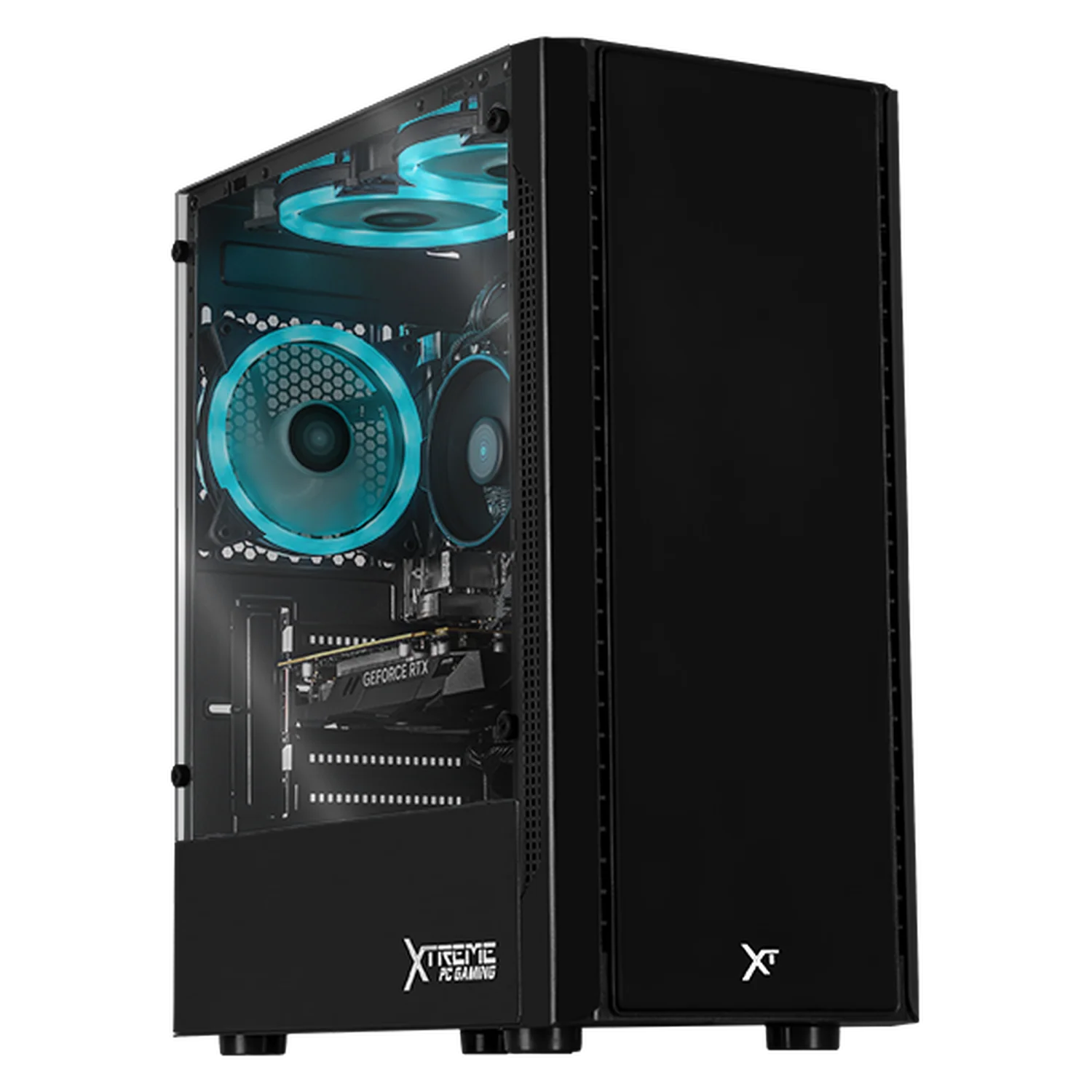 Computadora Gamer Xtreme PC Gaming NVIDIA GeForce RTX 3050 AMD Ryzen 5 5500 32GB SSD 1TB WIFI W10 Black gaming estable en calidad media
