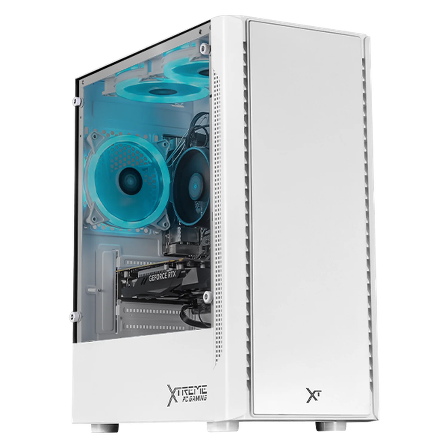 Computadora Gamer Xtreme PC Gaming NVIDIA GeForce RTX 3050 AMD Ryzen 5 5500 16GB SSD 1TB WIFI White experiencia de juego fluida en nivel medio