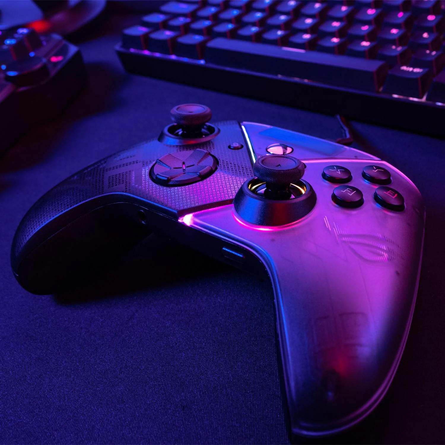 Control Gamer ASUS ROG Raikiri RGB PC Xbox One Series X|S USB-C - Image 6