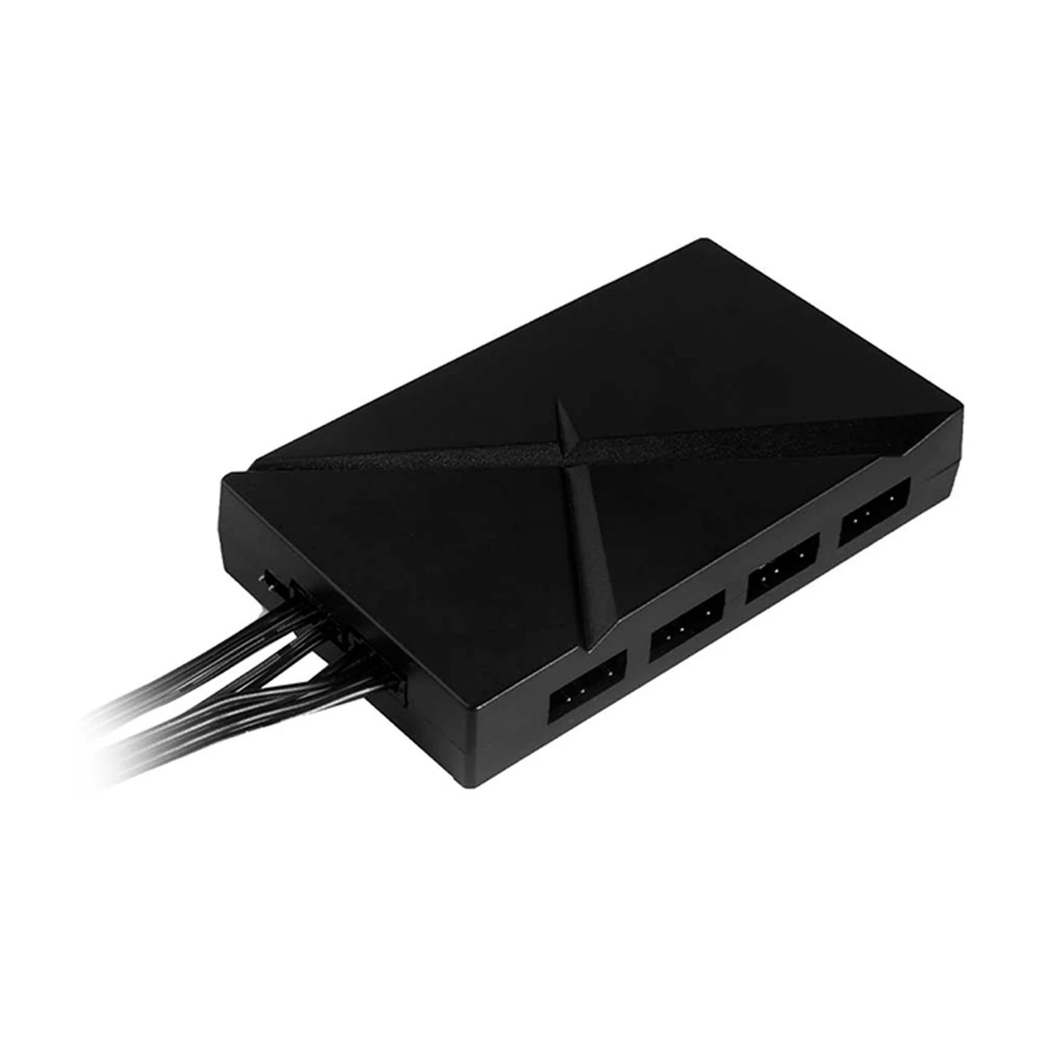 Controladora Hub para Ventiladores BALAM RUSH EOLOX EXH8 ARGB SATA 8 conectores 4x4 y 4x3 pines Negro Control Remoto BR-938105 - Image 3