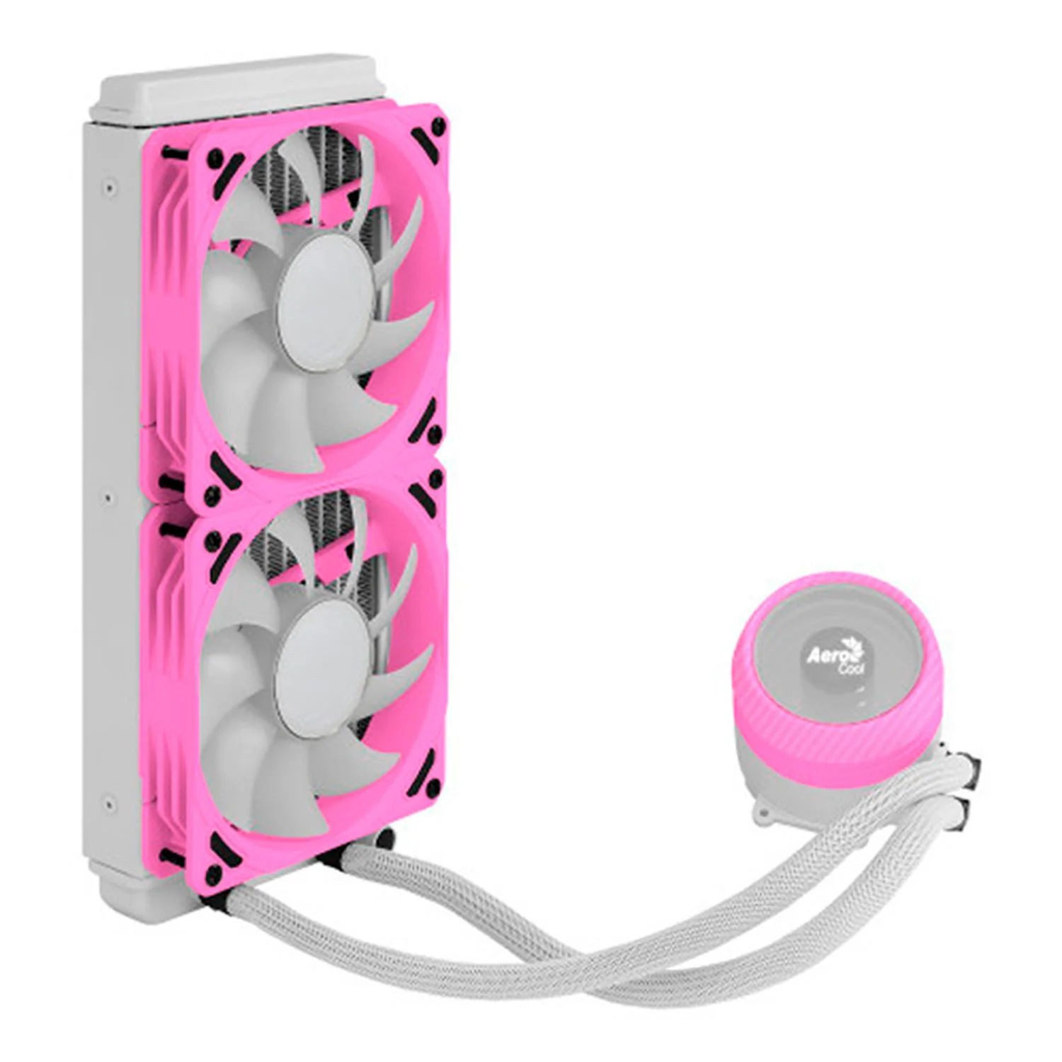 Enfriamiento Liquido AEROCOOL MIRAGE L240 INTEL 1700 AM5 PINK ARGB 240mm 40101720 - Image 6